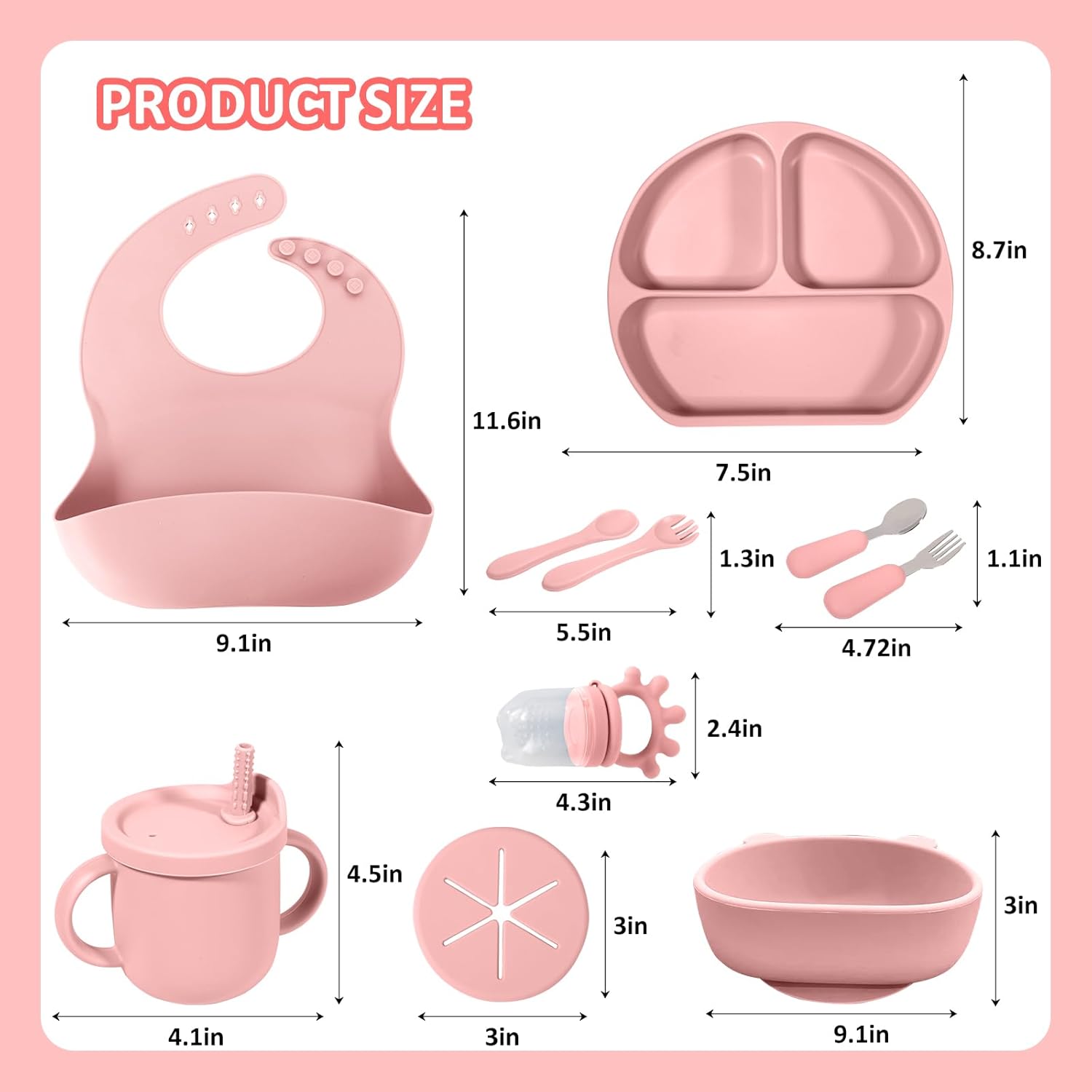 BOYKO Baby Feeding Set for 6 Months