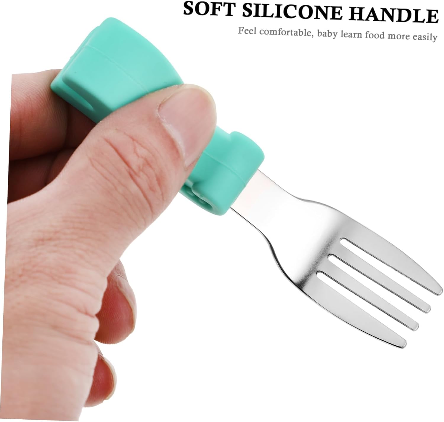SHOWERORO Dinosaur Fork Spoon Set with Storage Case 1