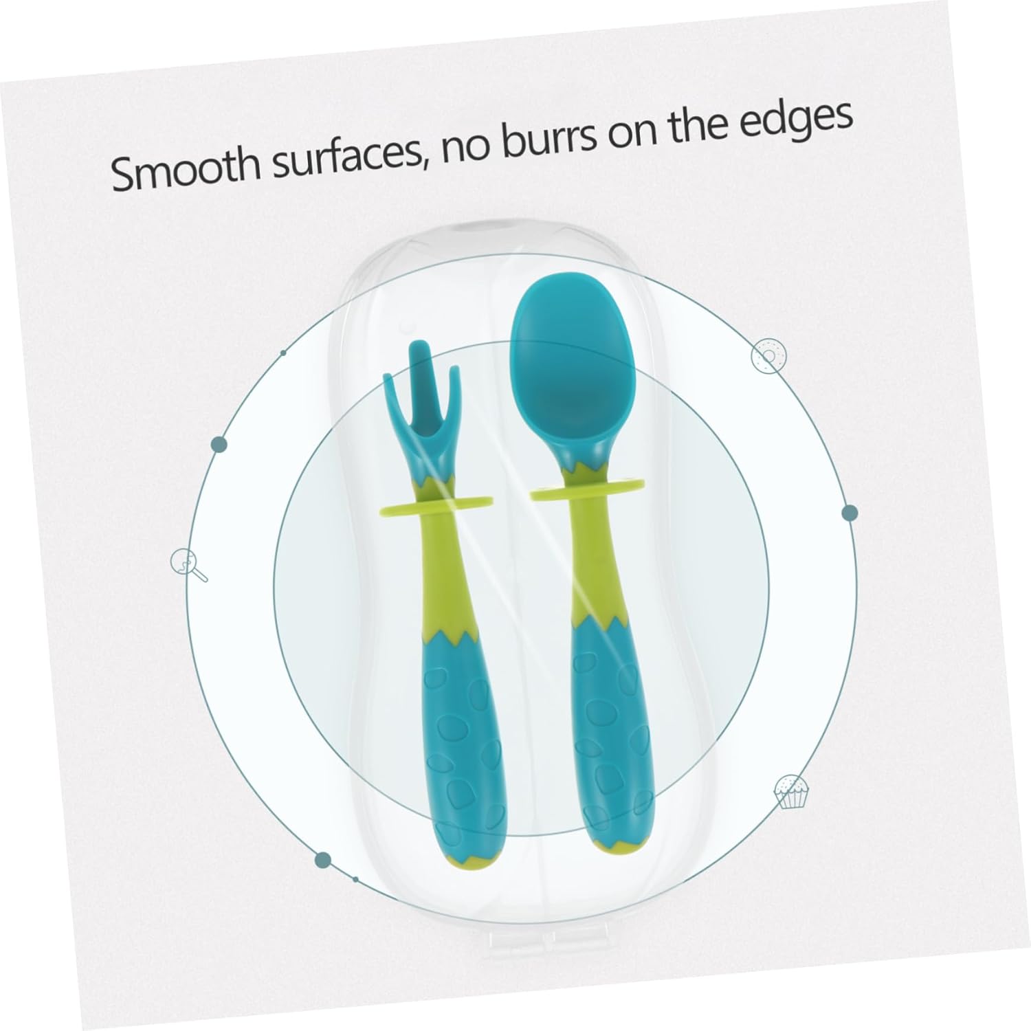 MOBUTOFU Learning Tableware Set for Baby