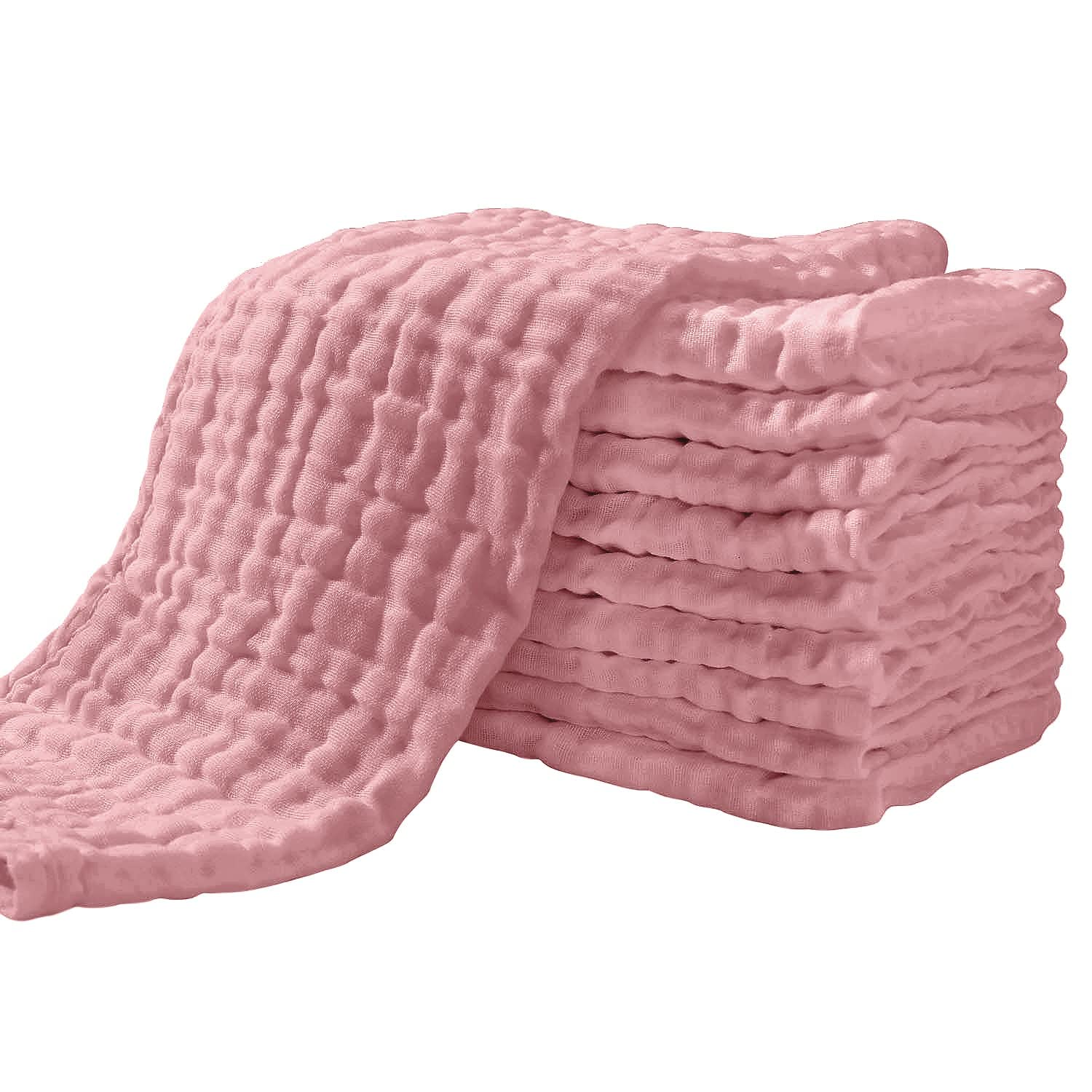 Yoofoss 10 Pack Muslin Burp Cloths 20X10 1