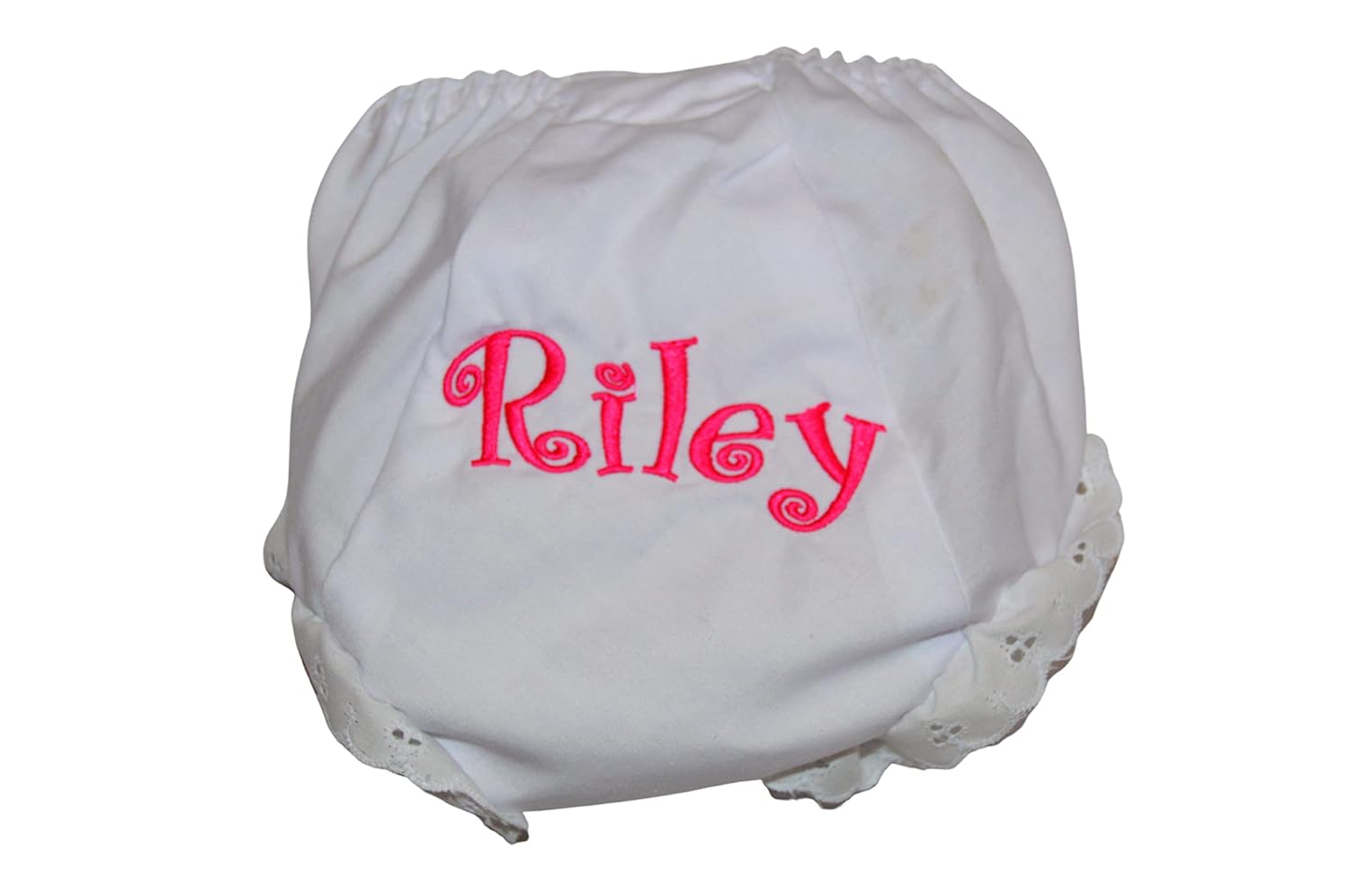 Personalized Baby Bloomers with Embroidered Name