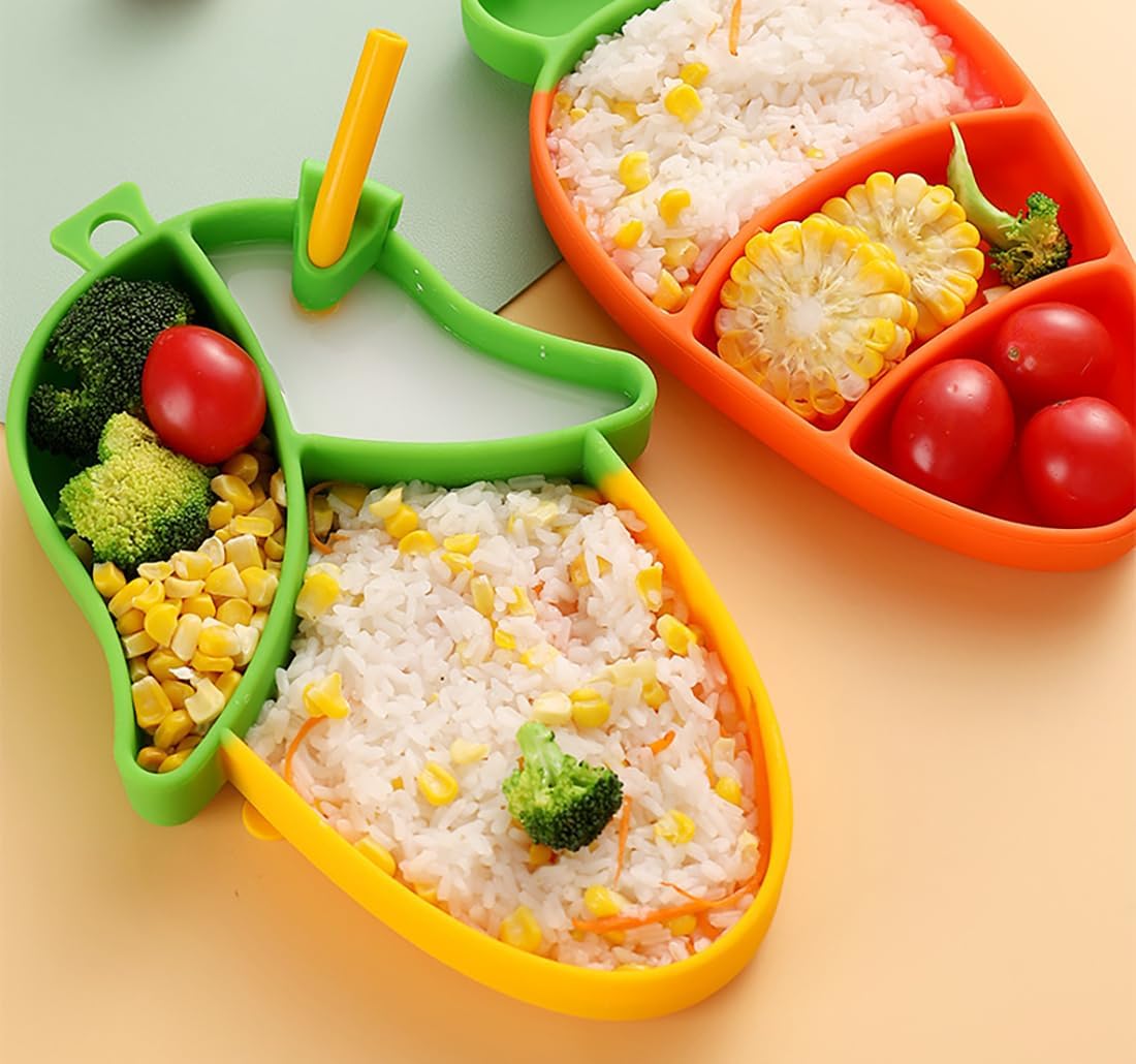 Owlgift Corn Theme Baby Feeding Set 5 Piece