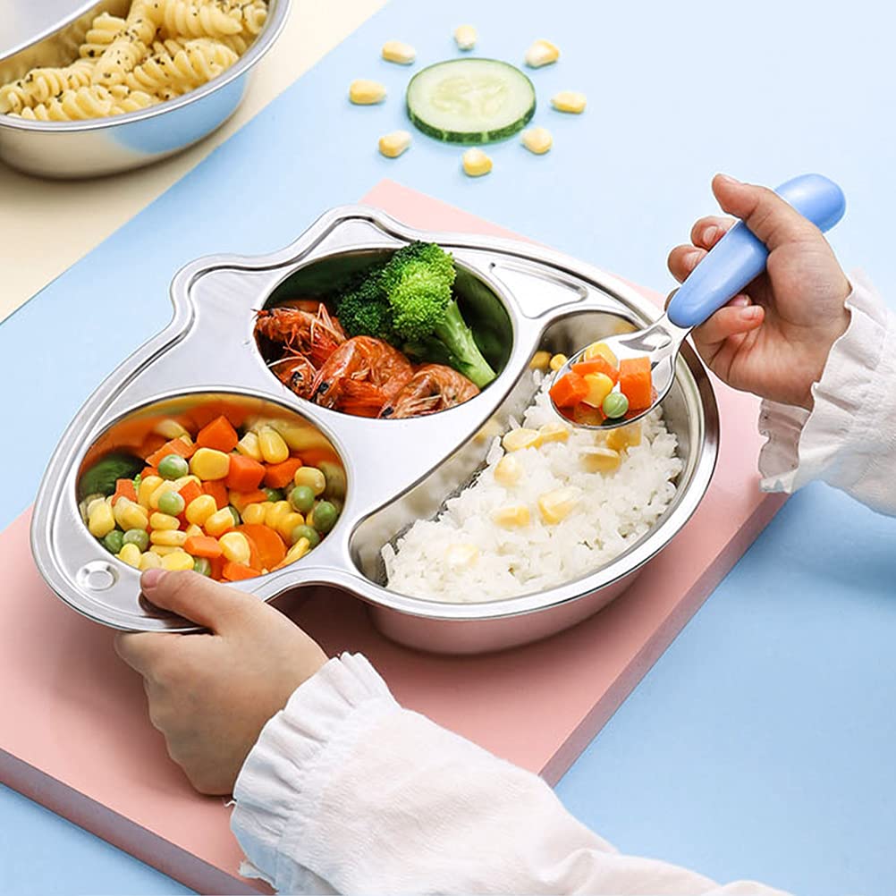 Pengxiaomei 8 Pieces Toddler Utensils Set