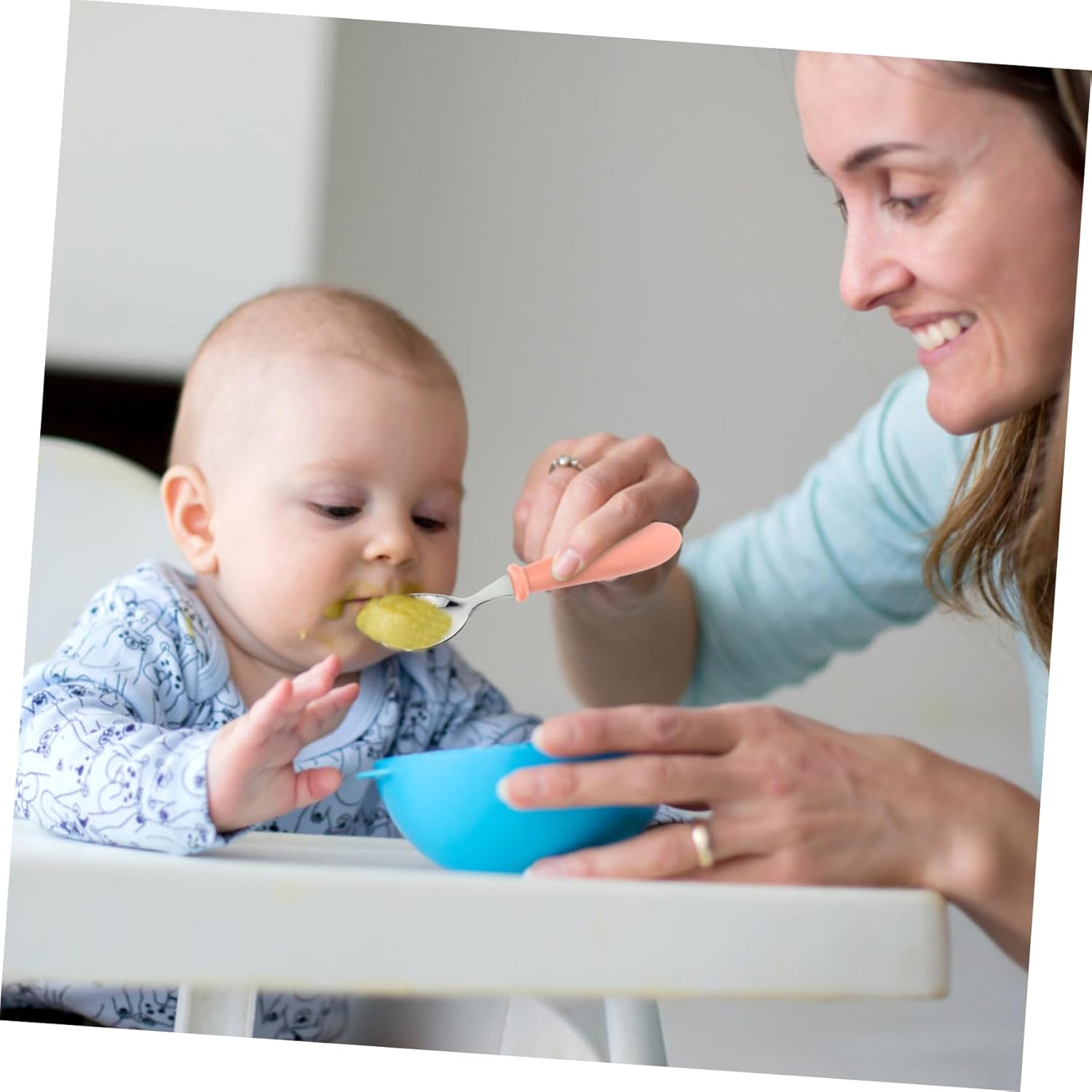 4Pcs 304 Stainless Steel Baby Utensils Set
