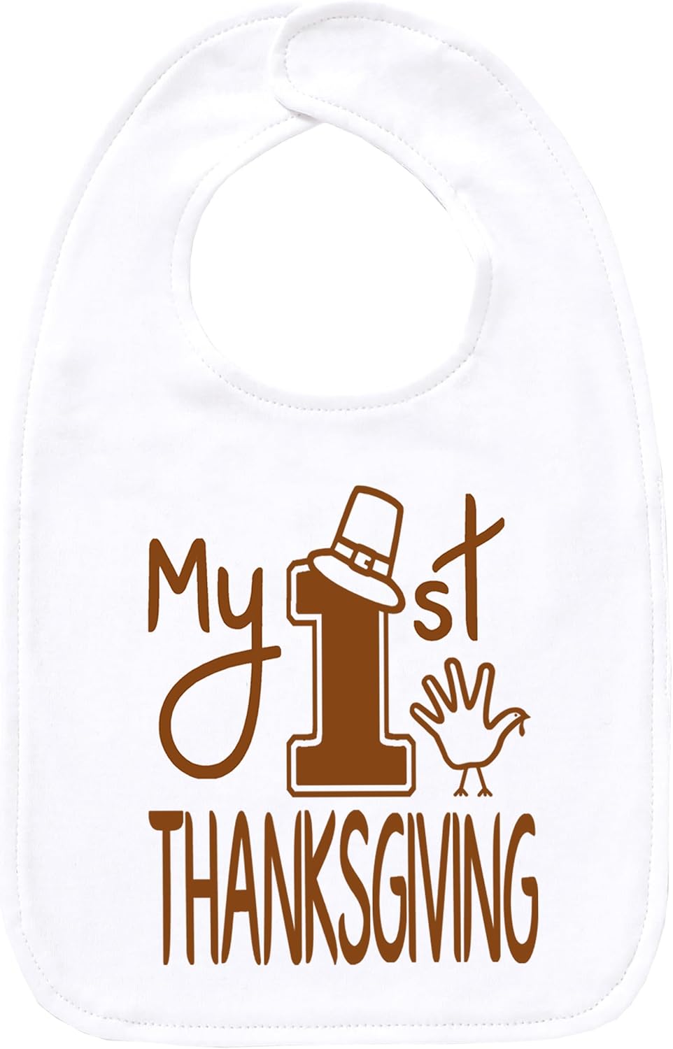 Aidens Corner 1st Thanksgiving Baby Bibs