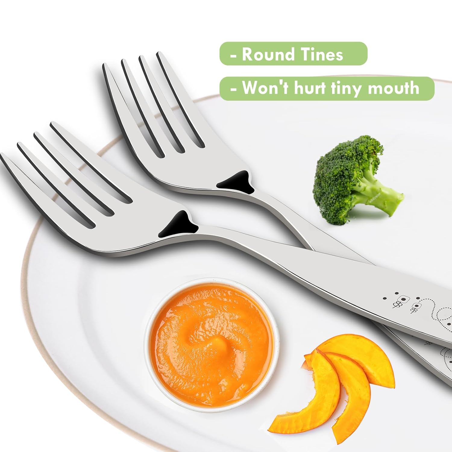 Lehoo Castle Toddler Cutlery Set 6Pcs Kids Silverware