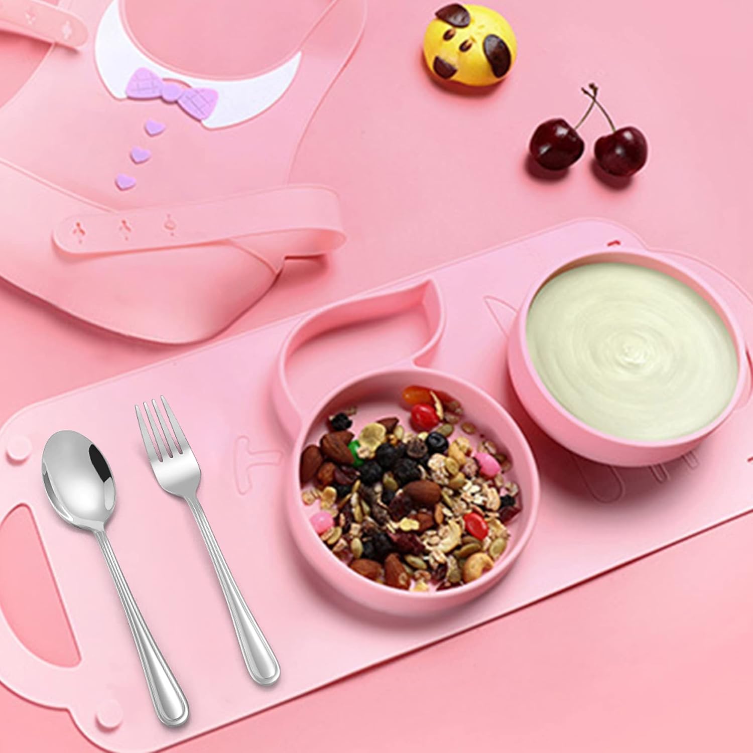 LIANYU 6-Piece Kids Silverware Set 1