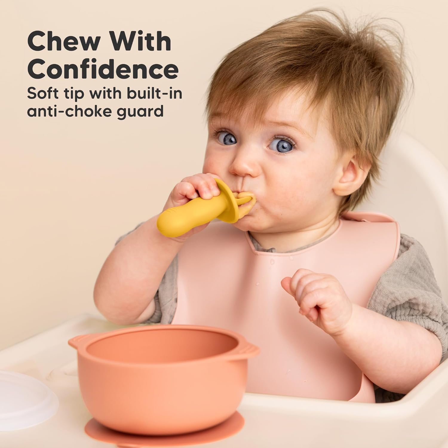 KeaBabies 4-Pack Silicone Feeding Set 12-Pack Food Storage Containers