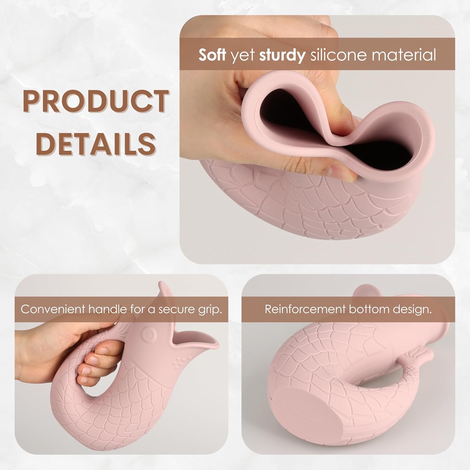 Mintlyfe Baby Bath Rinse Cup with Handle 1