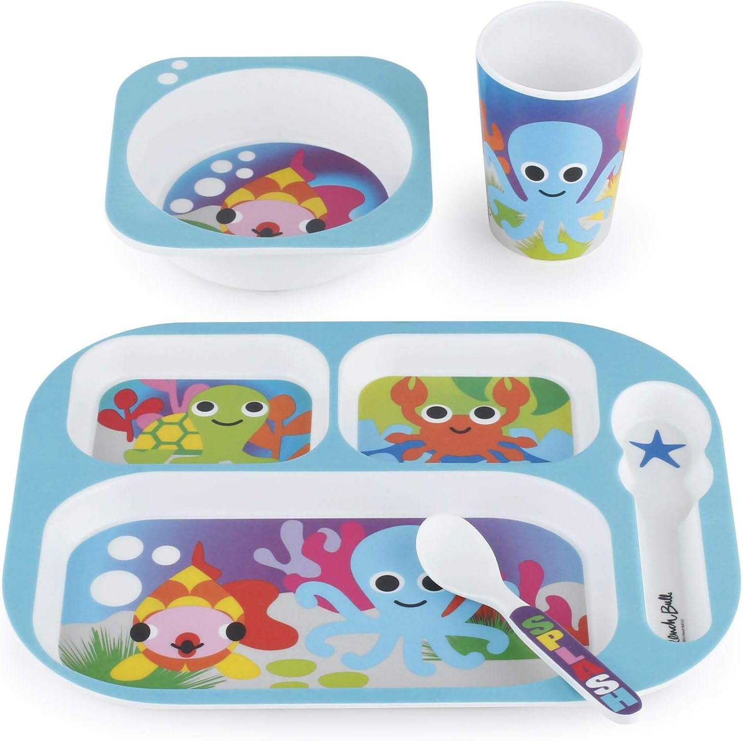 French Bull 4 Pc Toddler Feeding Set BPA Free