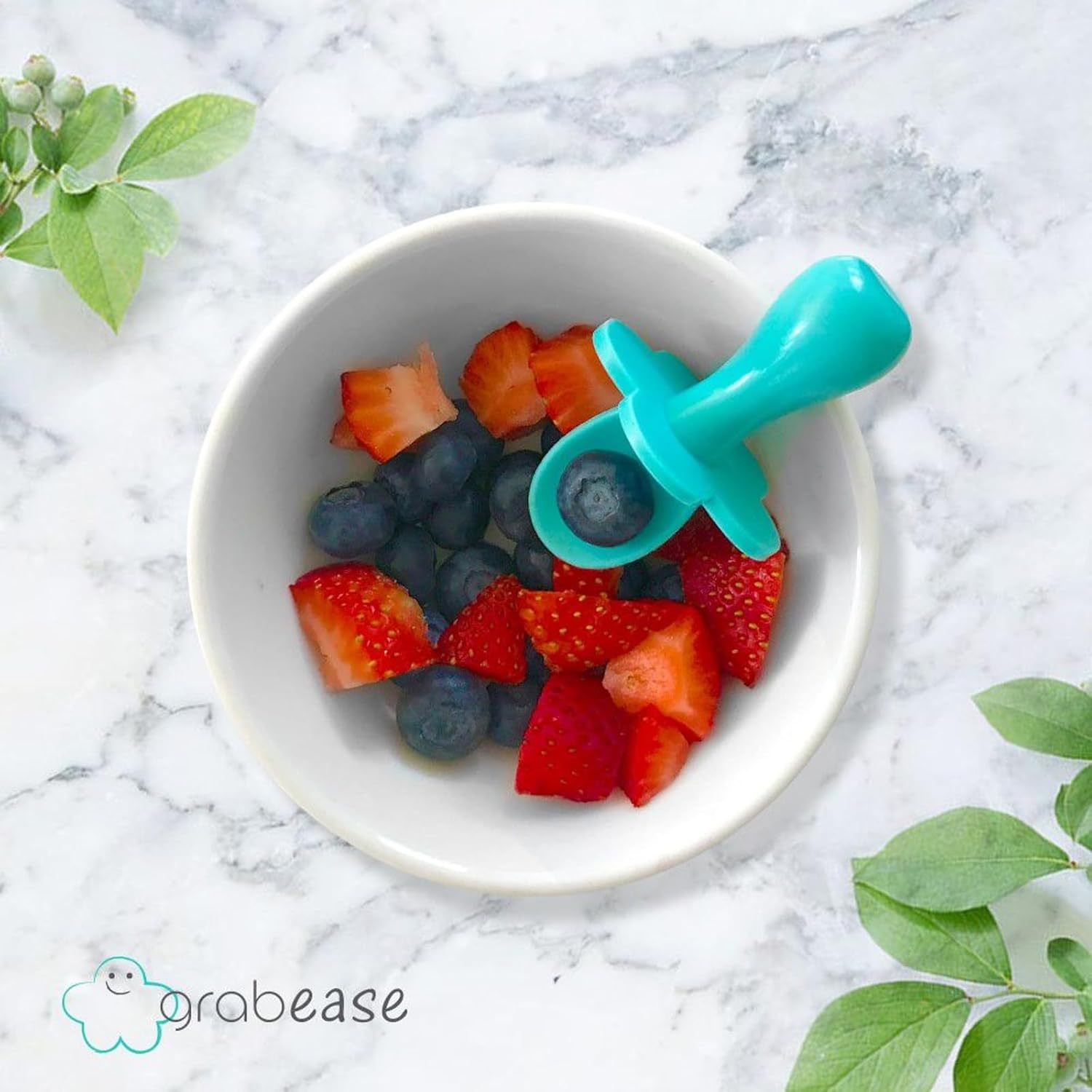 Grabease Baby Spoons Toddler Set Mint