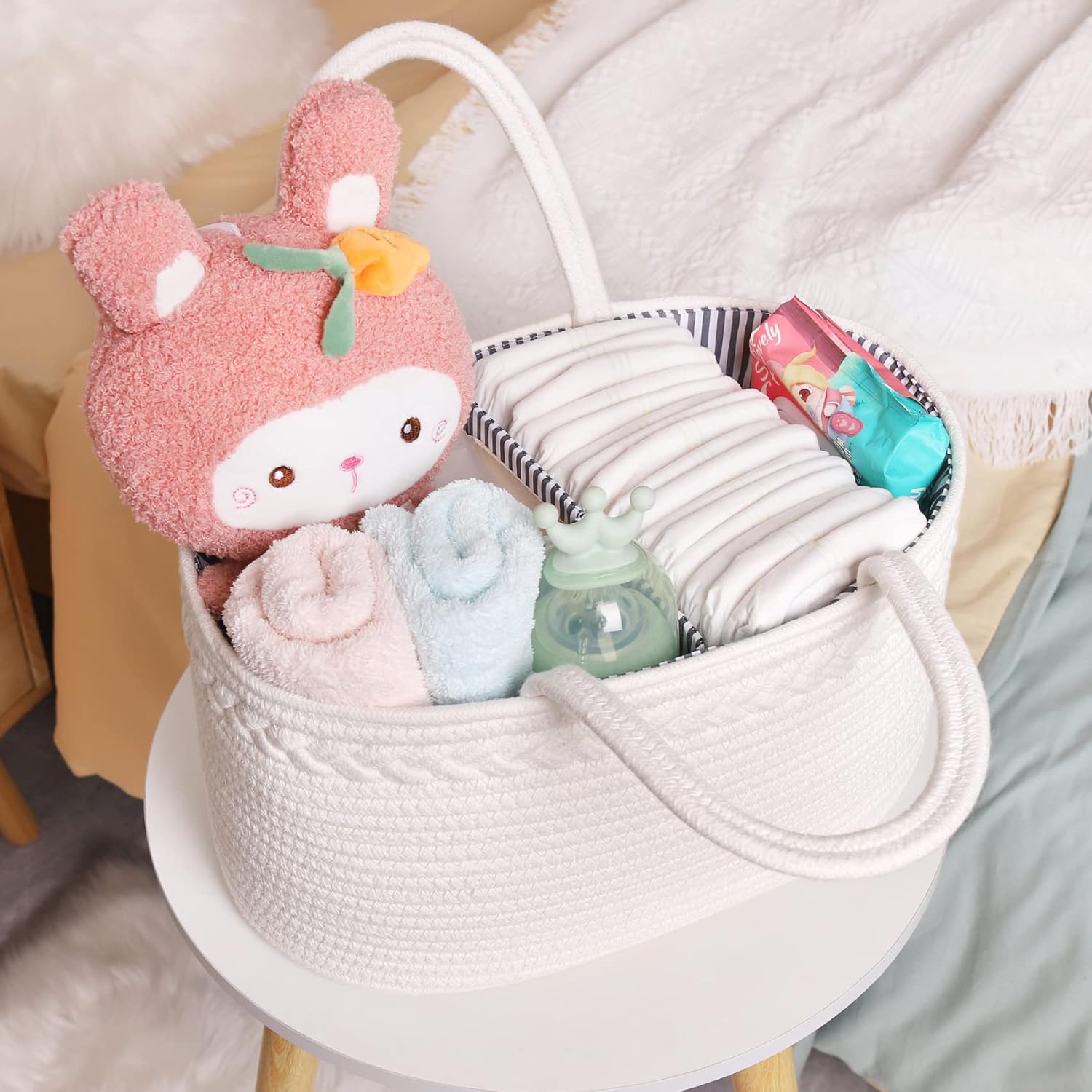 ABenkle Baby Diaper Caddy Storage Organizer