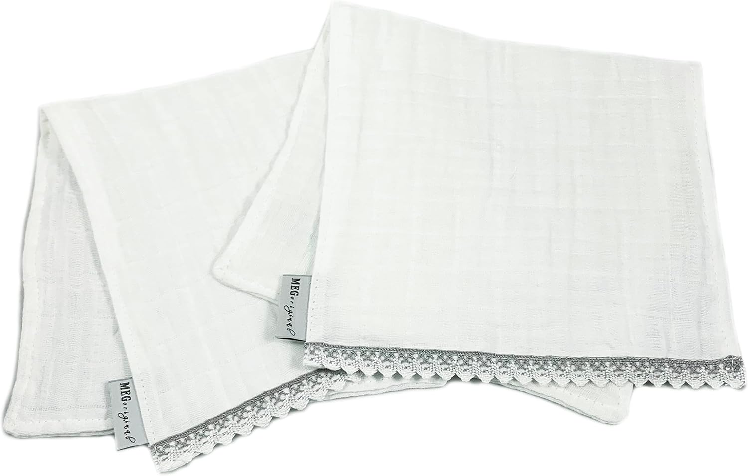 MEG Original Baby Burp Cloth Set - Heirloom Collection 1