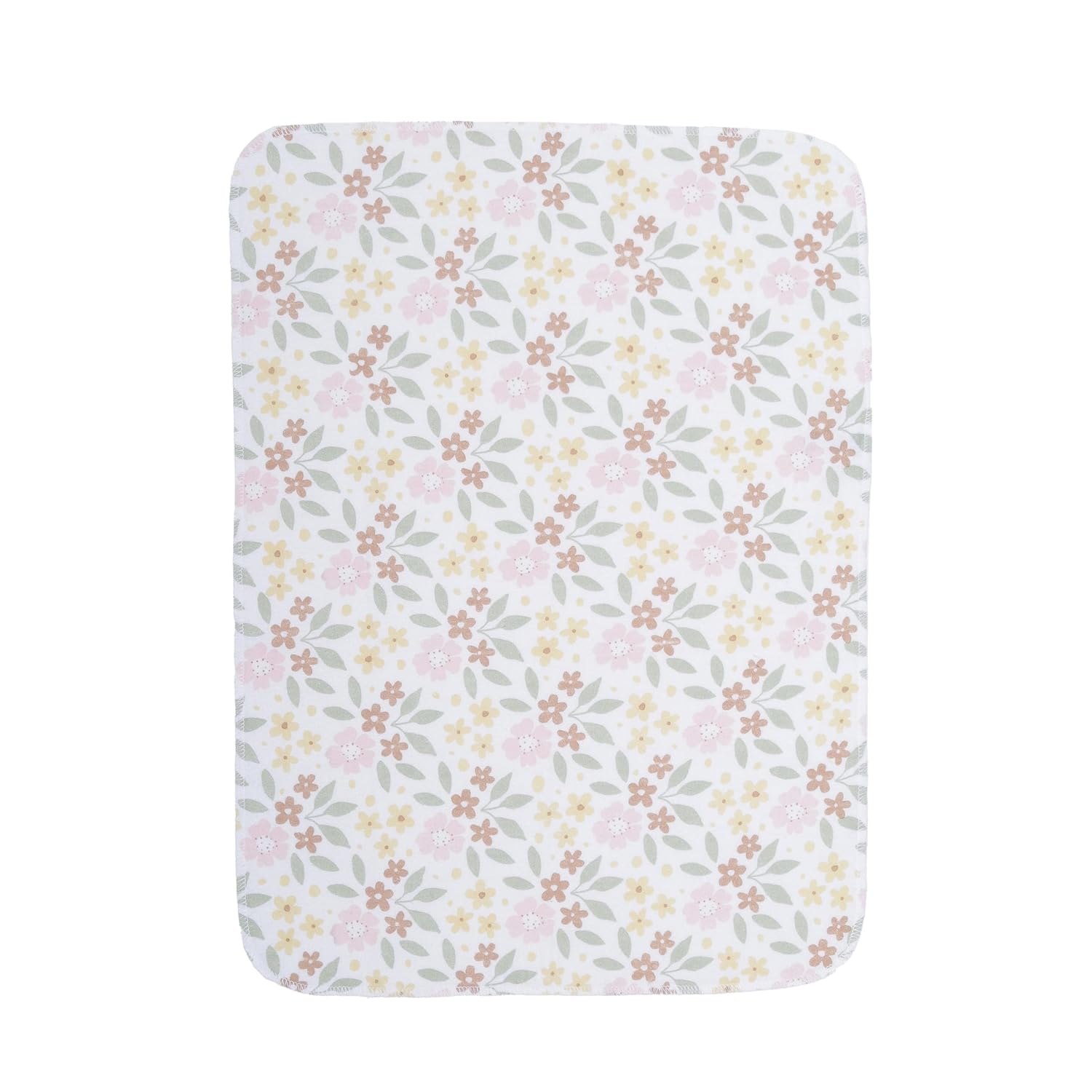 EVERYDAY KIDS 12-Pack Pink Burp Cloths for Baby Girl