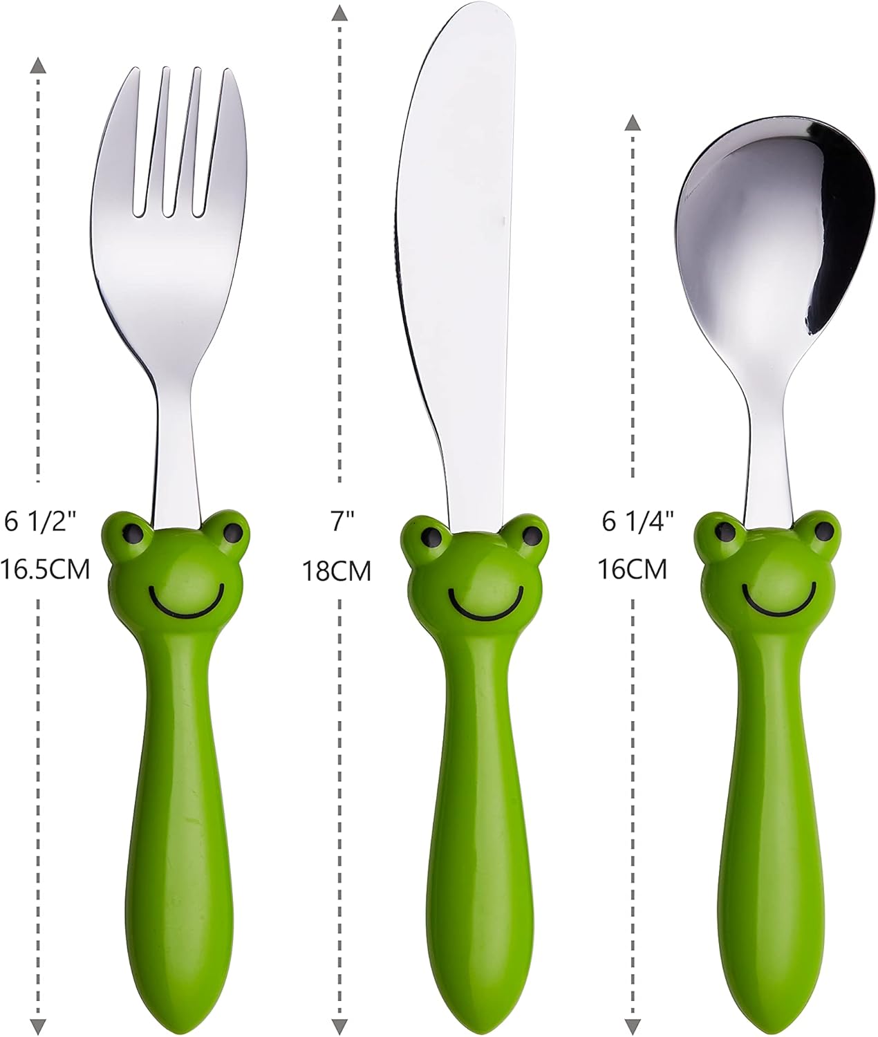ANNOVA Kids Flatware Set 6 PCS Silverware