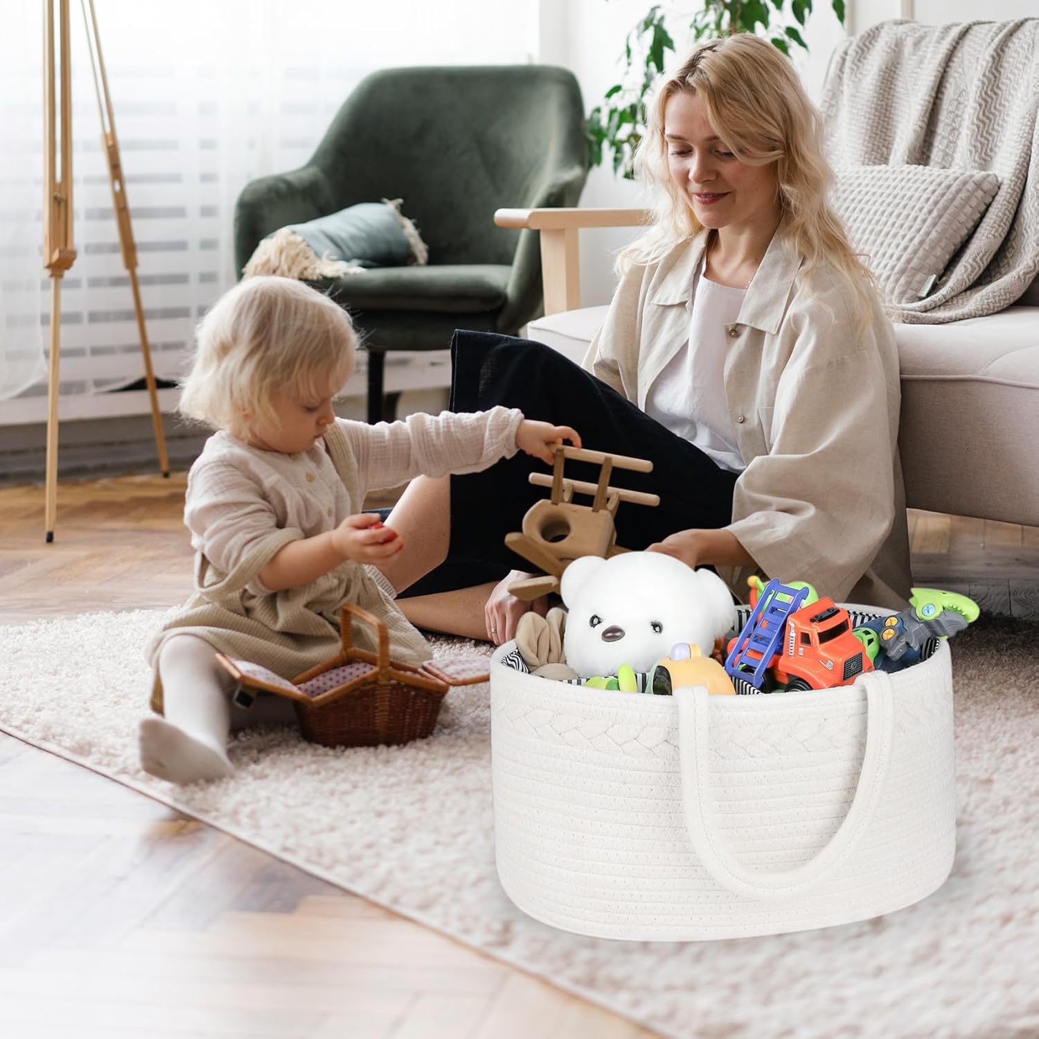 ABenkle Baby Diaper Caddy Storage Organizer