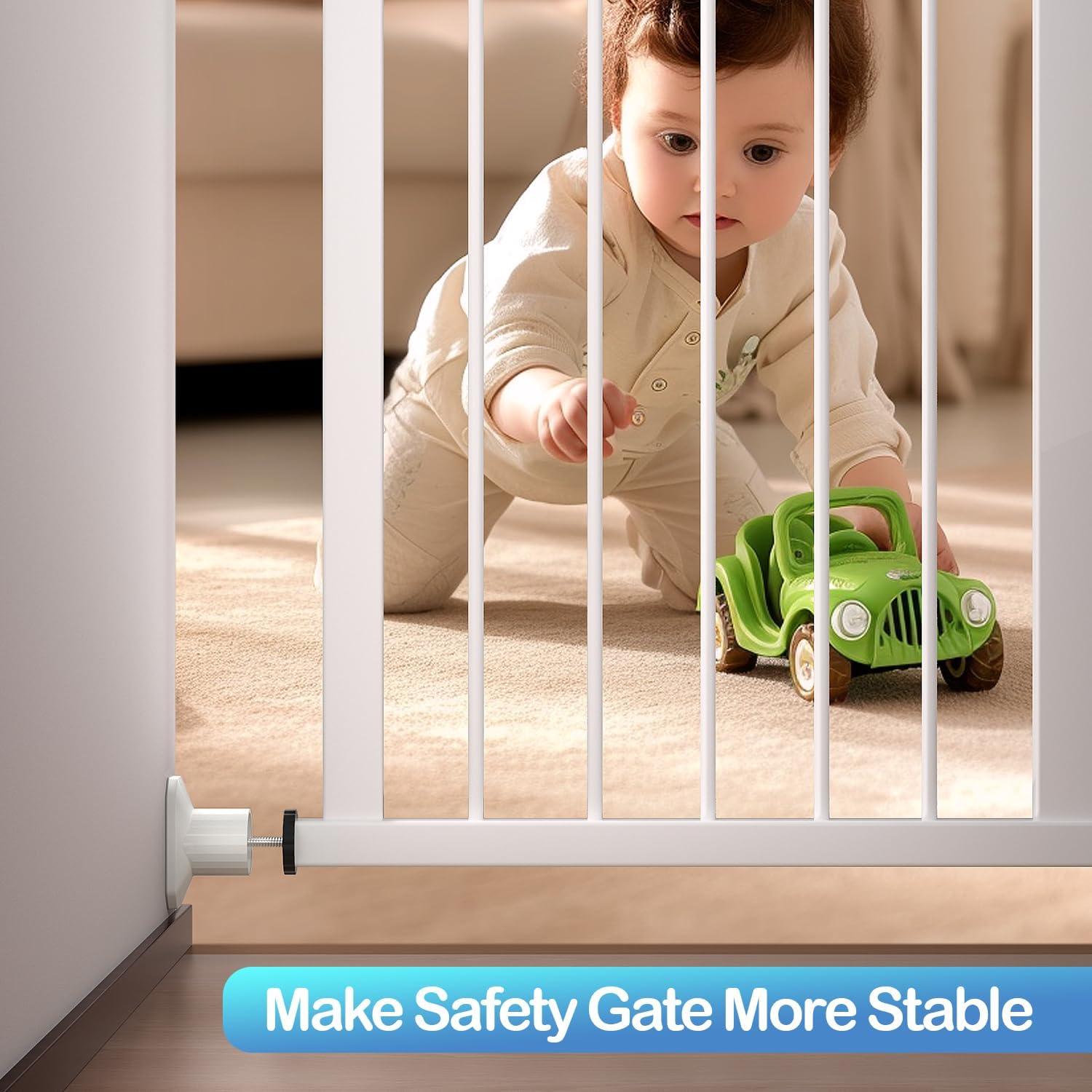 ICERO Baby Gate Extender Wall Protector 4 Pack