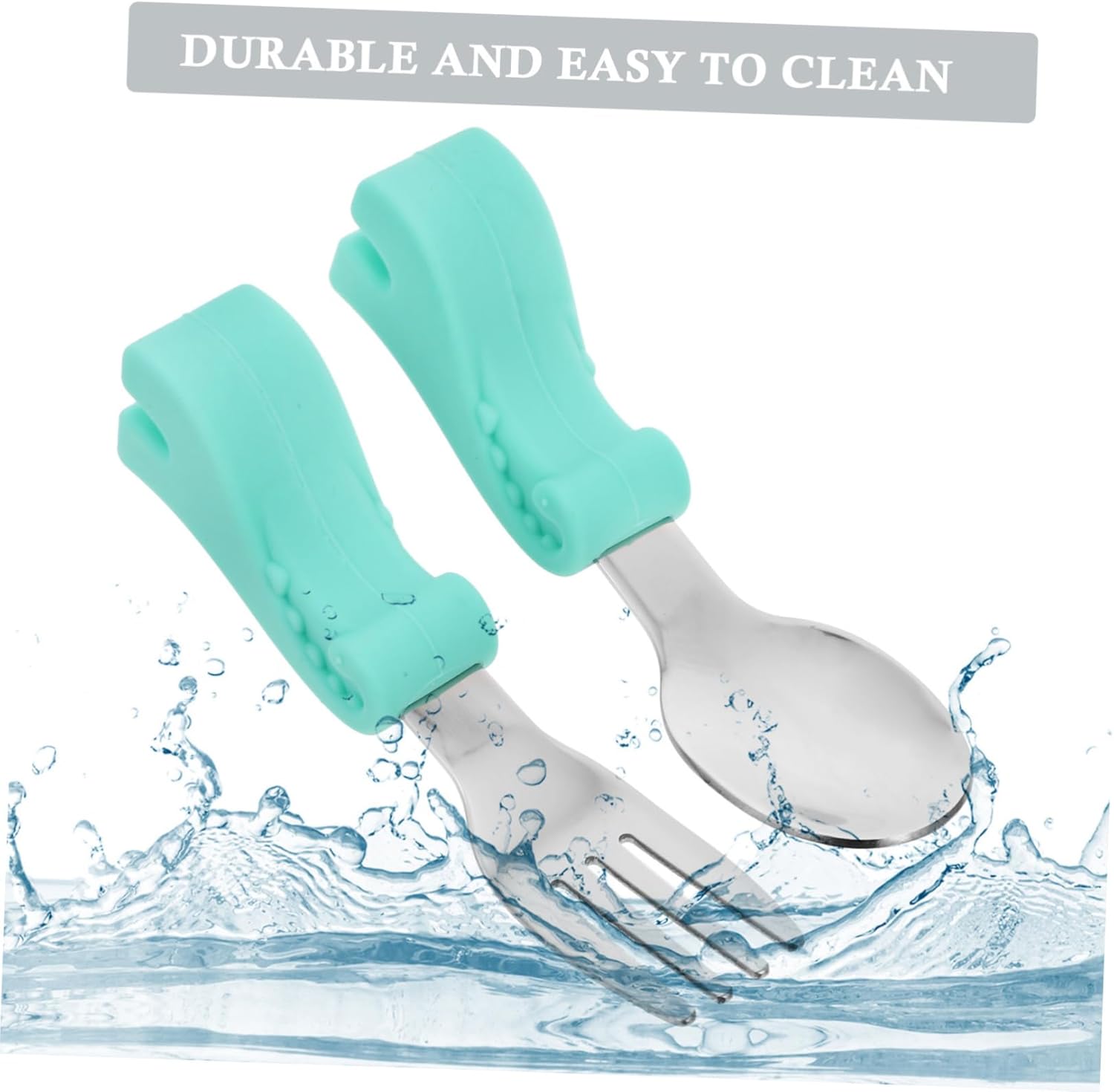 SHOWERORO Dinosaur Fork Spoon Set with Storage Case 1