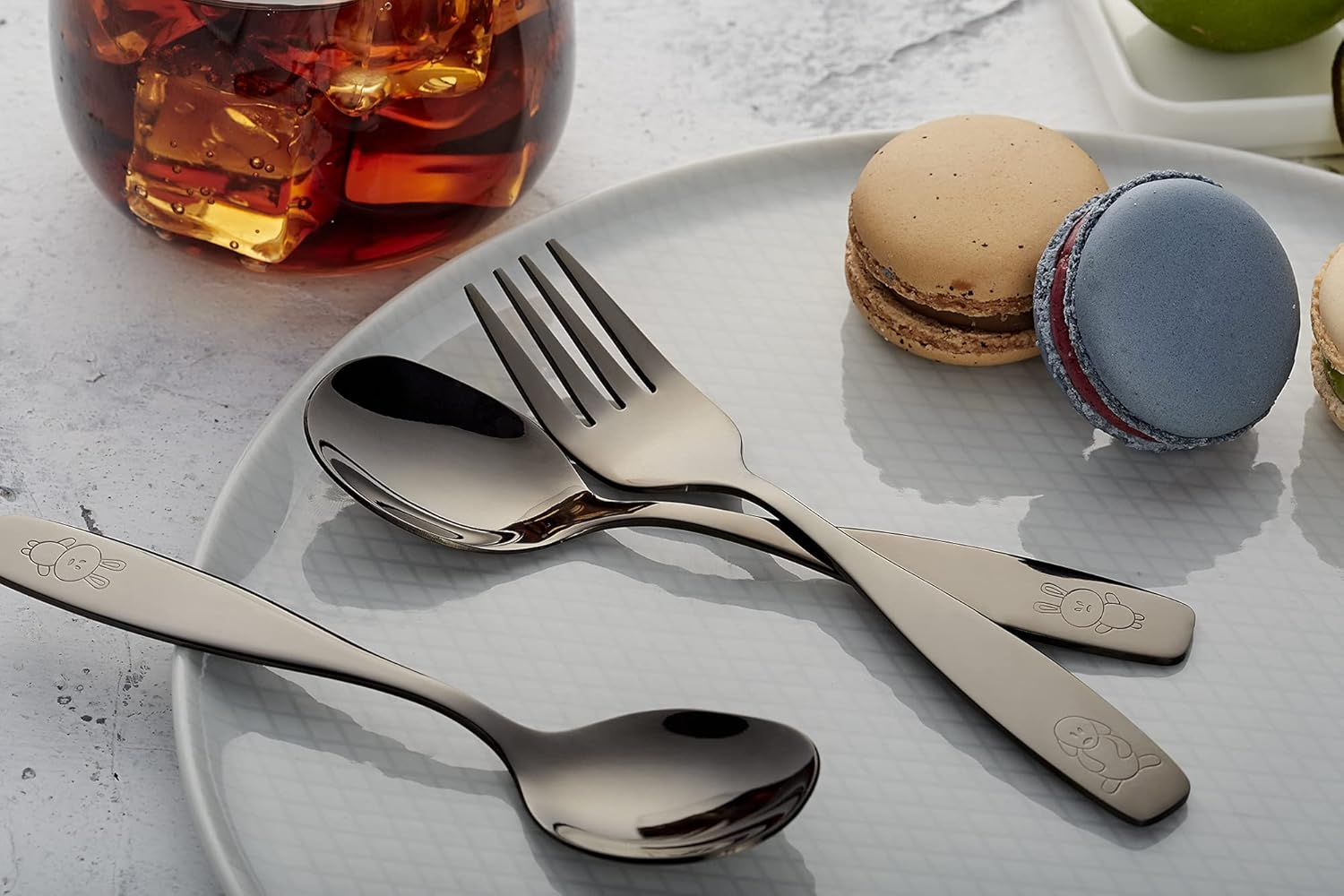 ANNOVA Kids Flatware Set 6PCS Stainless Steel