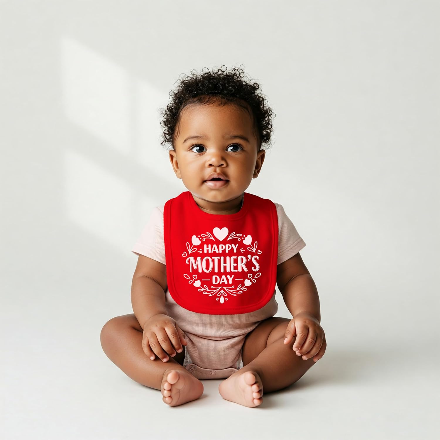 Aidens Corner Happy 1st Mothers Day Baby Bib