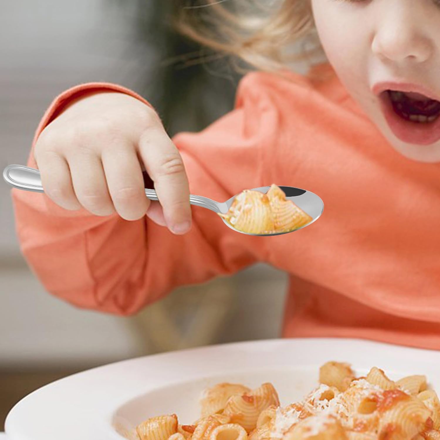 LIANYU 9-Piece Toddler Spoons Set