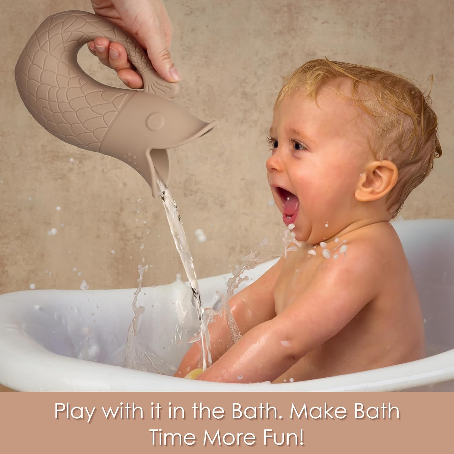 Mintlyfe Baby Bath Rinse Cup with Handle 1