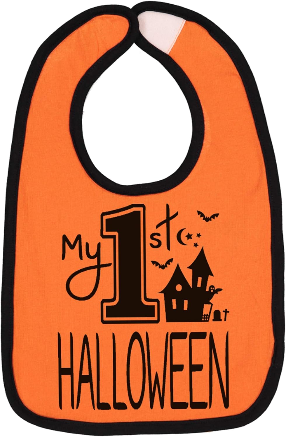 Aidens Corner Cute Halloween Pumpkin Bib Set