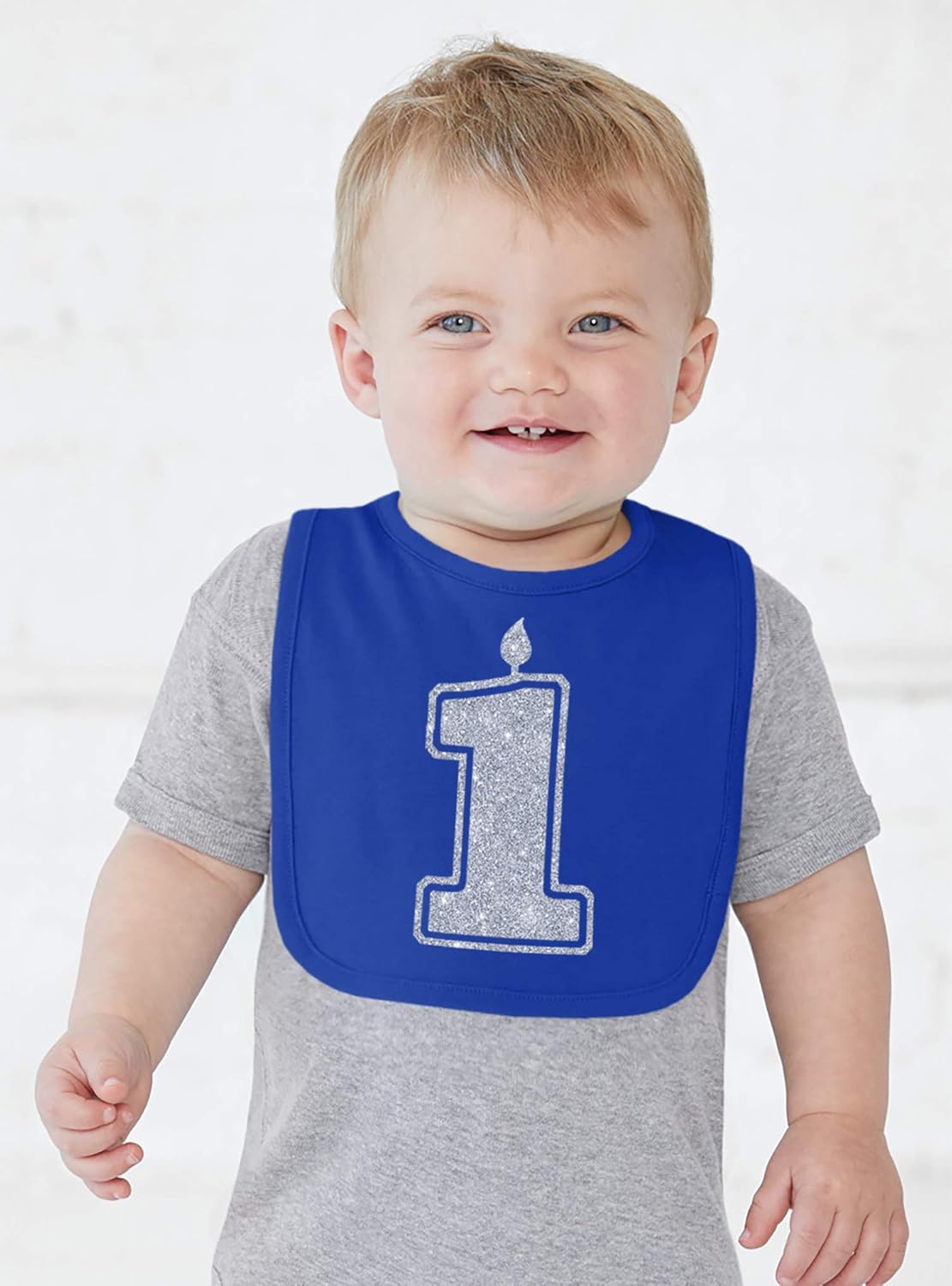 Aidens Corner Handmade First Birthday Bibs Silver Gold
