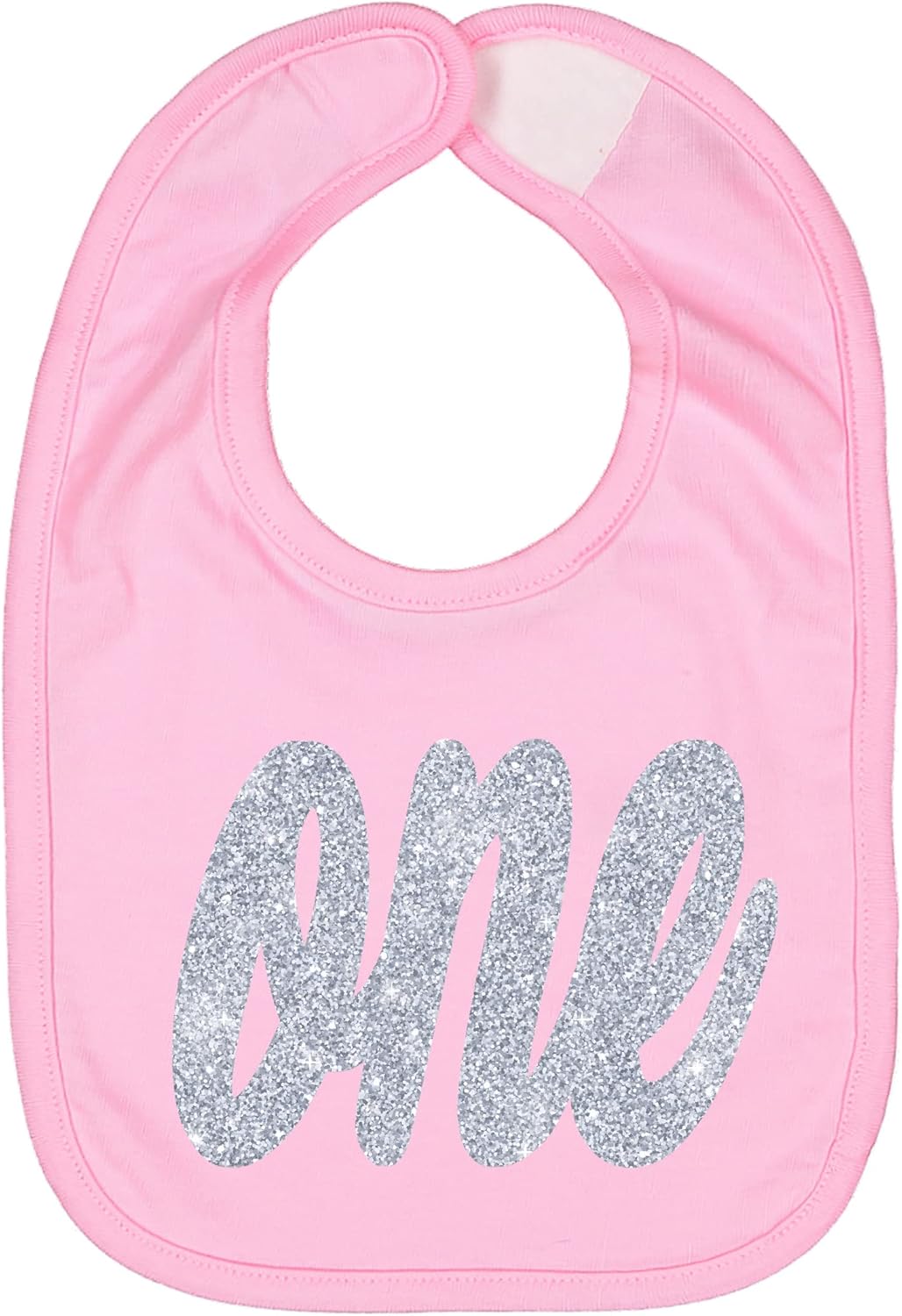 Aidens Corner First Birthday Bib Gold or Silver