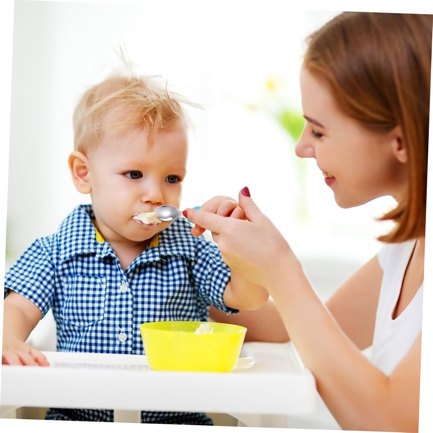 Hohopeti Training Spoon Fork Set for Kids