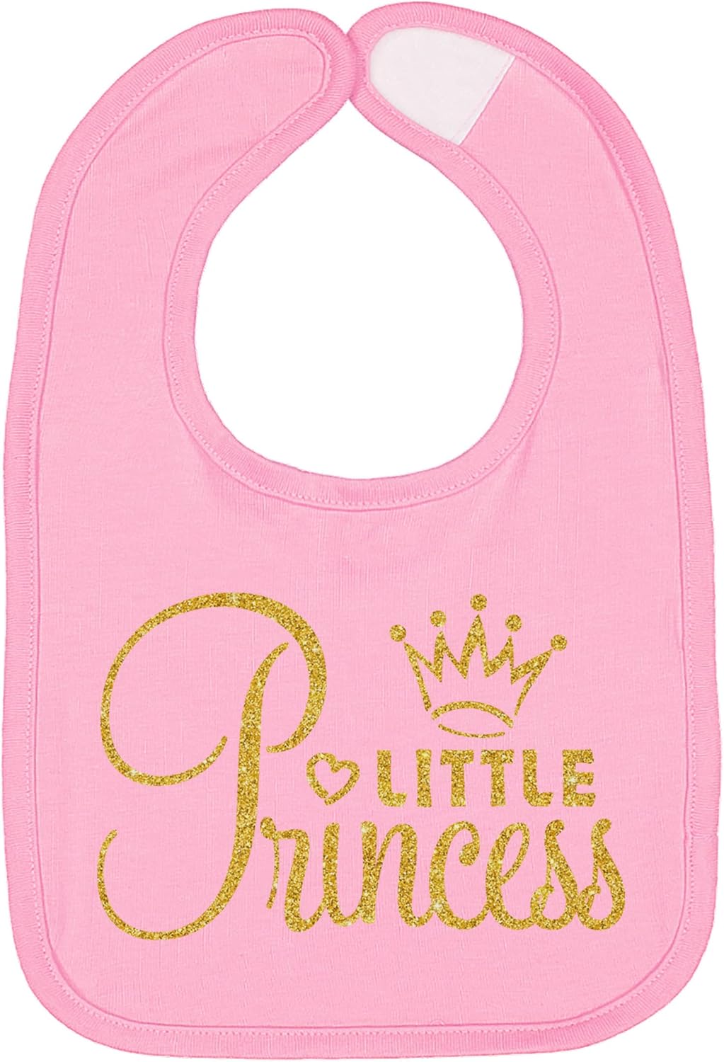 Aidens Corner Gold Princess Castle Bibs 3 Pack