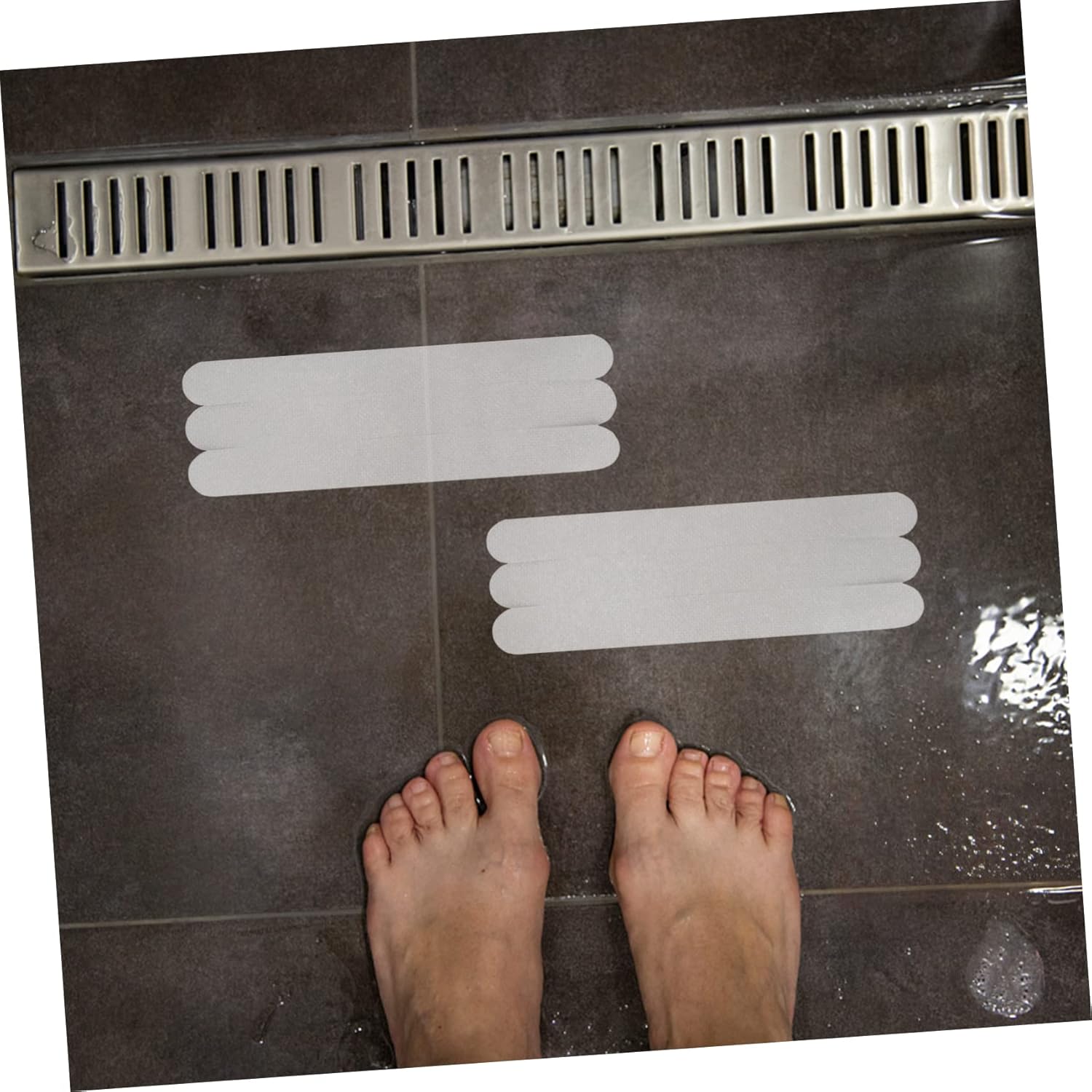 PAMINGONO Non-Slip Bath Treads for Tub and Stairs Safety