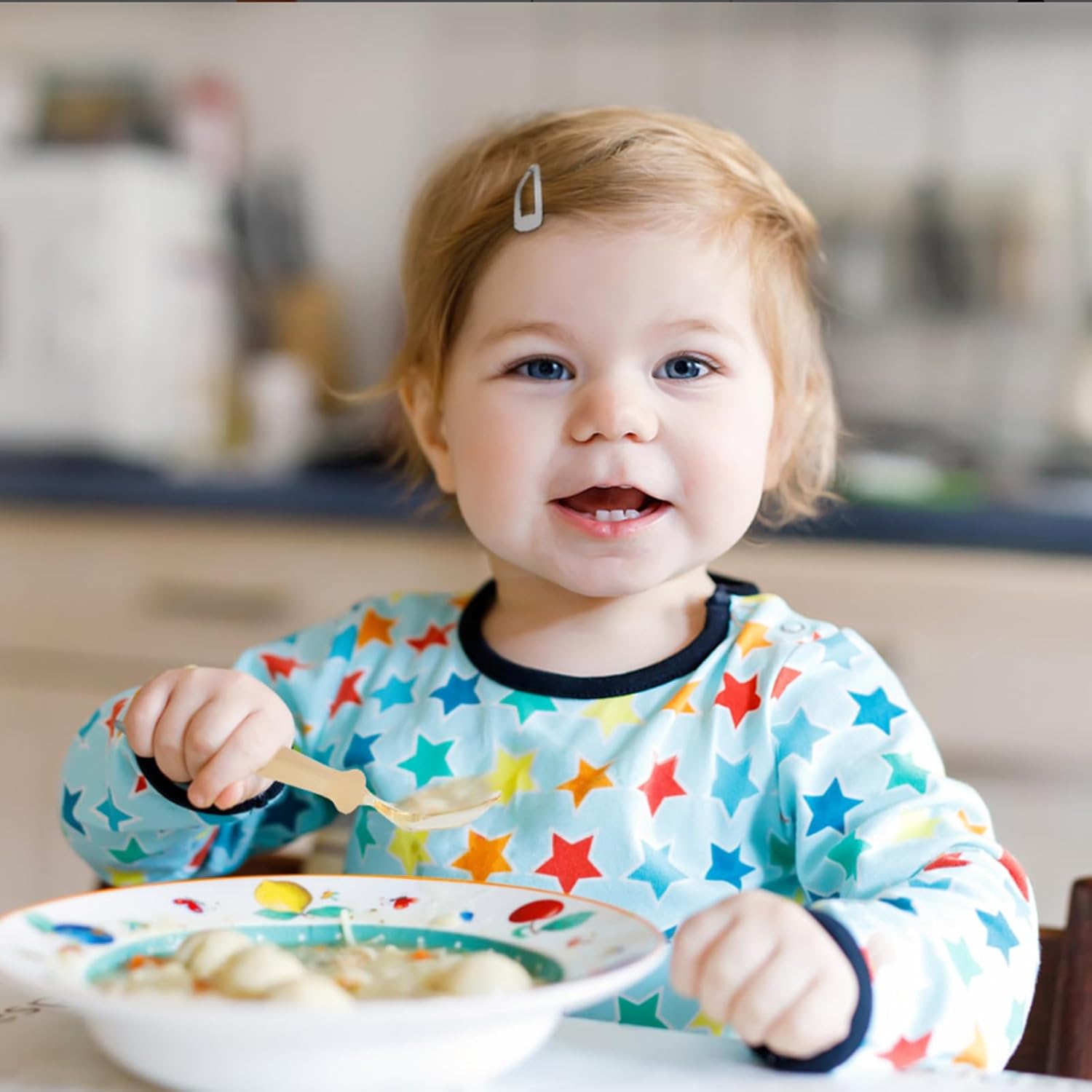 Suvast Reusable Baby Spoon Set 100 BPA Free