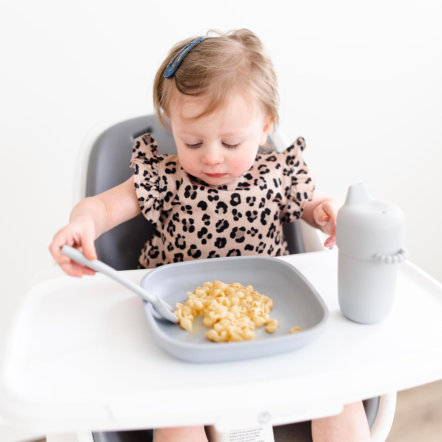 Ryan Rose Silicone Baby Spoon Set of 3 for Led Weaning