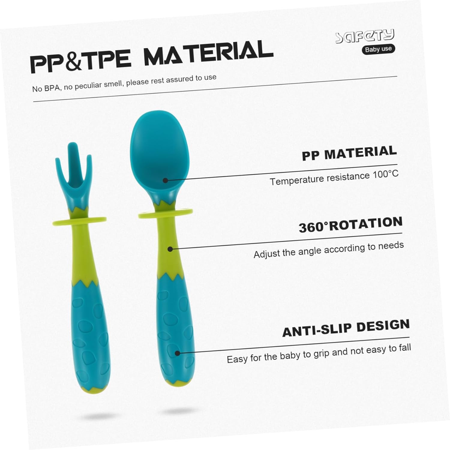 MOBUTOFU Learning Tableware Set for Baby
