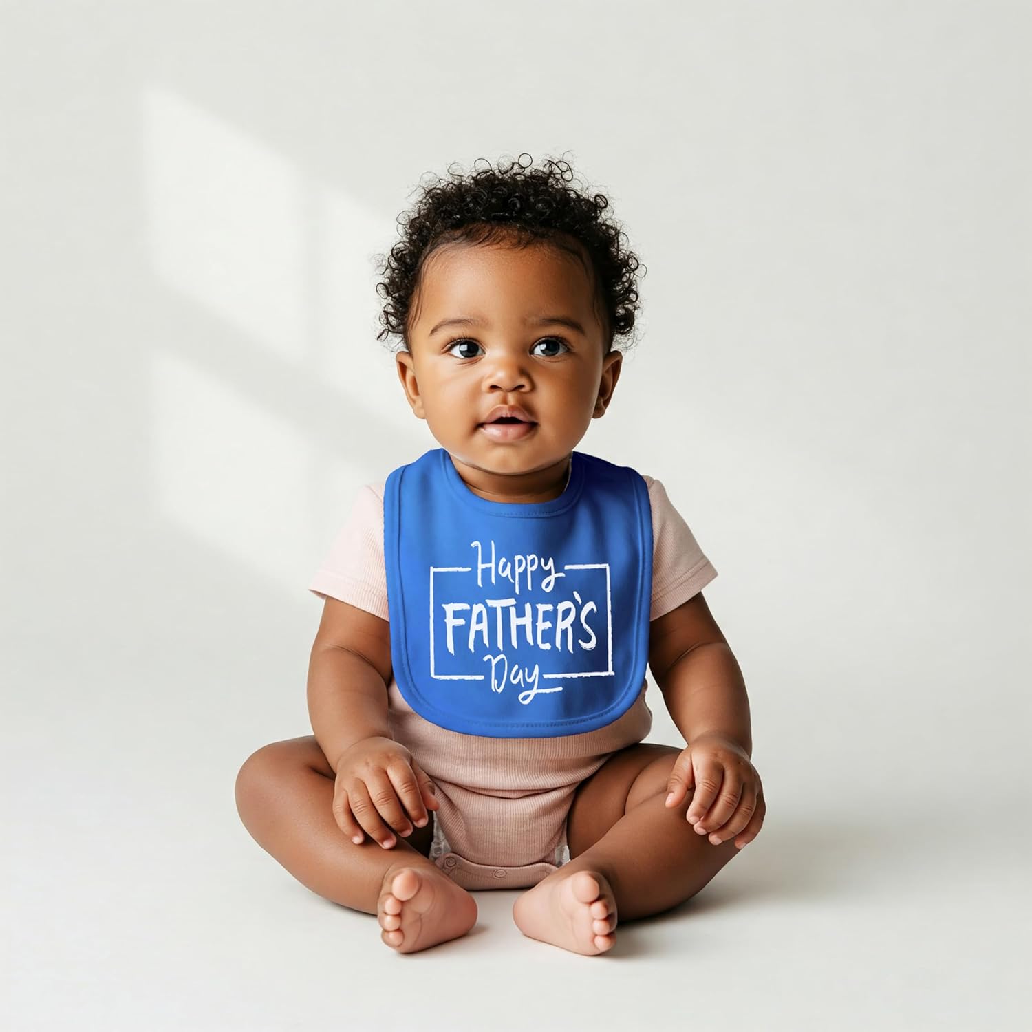 Aidens Corner Cute 1st Fathers Day Baby Bib