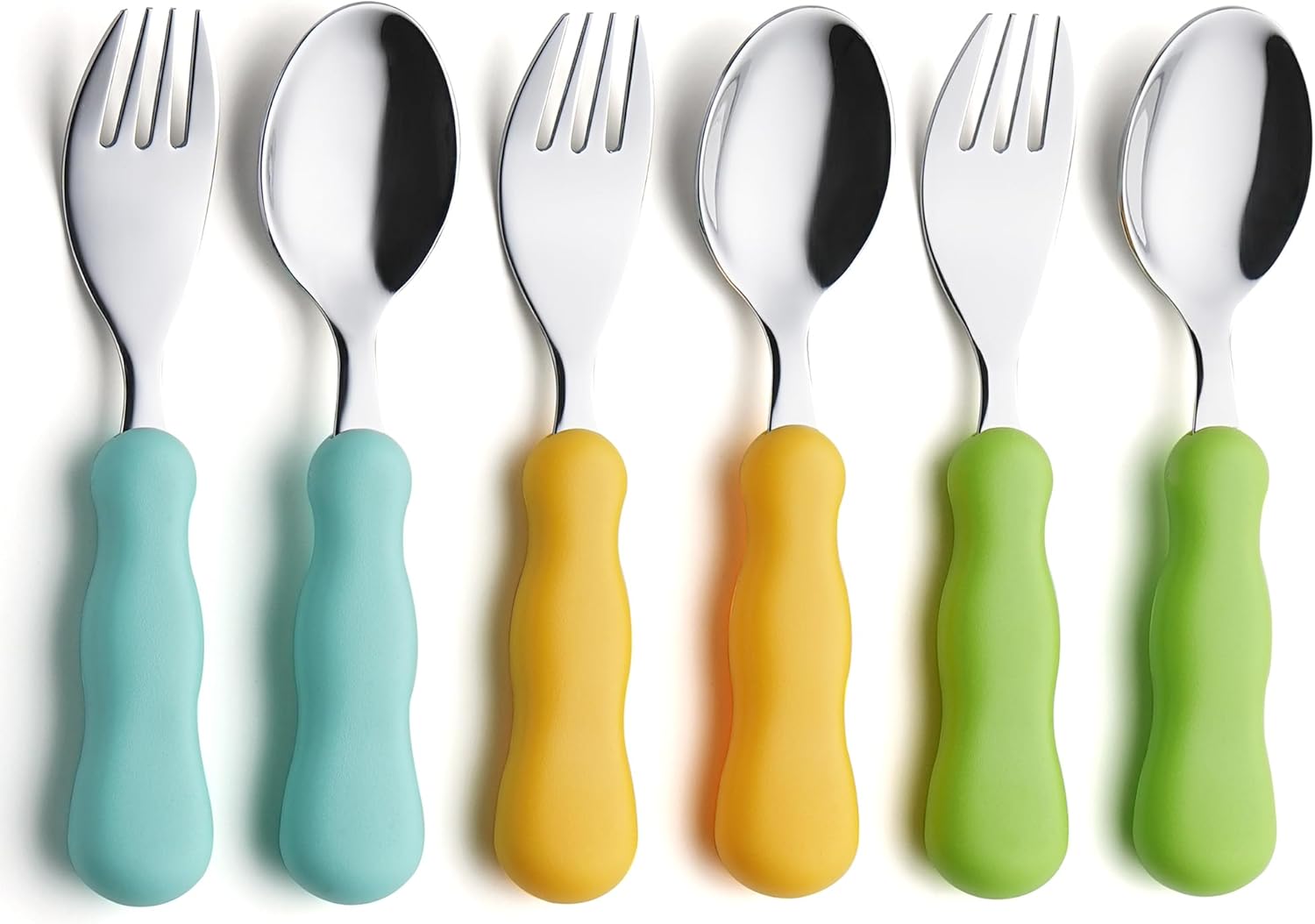 Annova Kids Silverware 6 Piece Set BPA Free