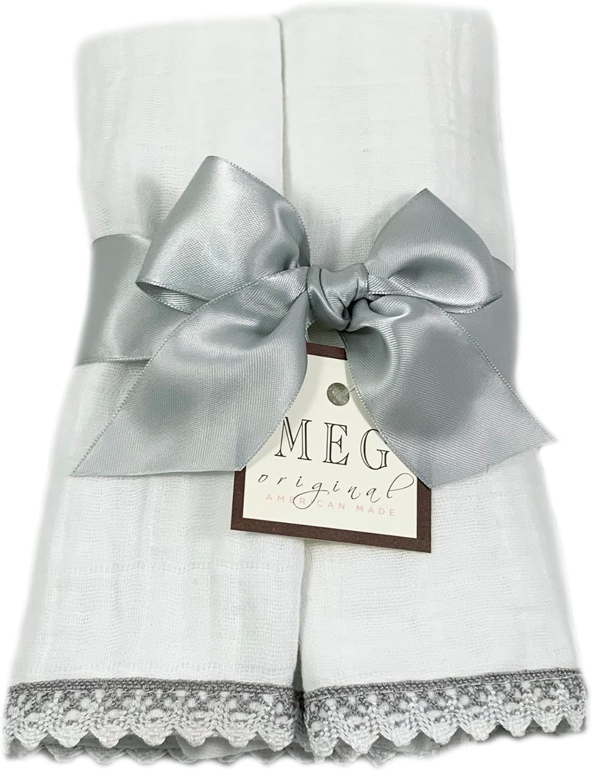 MEG Original Baby Burp Cloth Set - Heirloom Collection 1