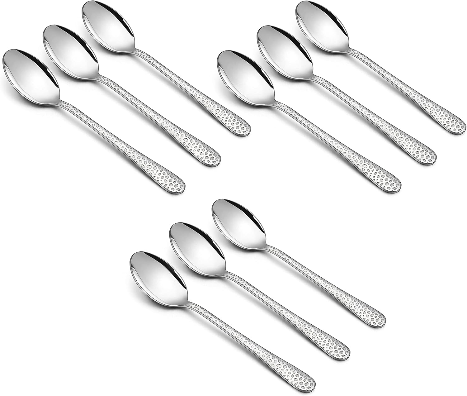 HaWare 9-Piece Stainless Steel Kids Spoons Set