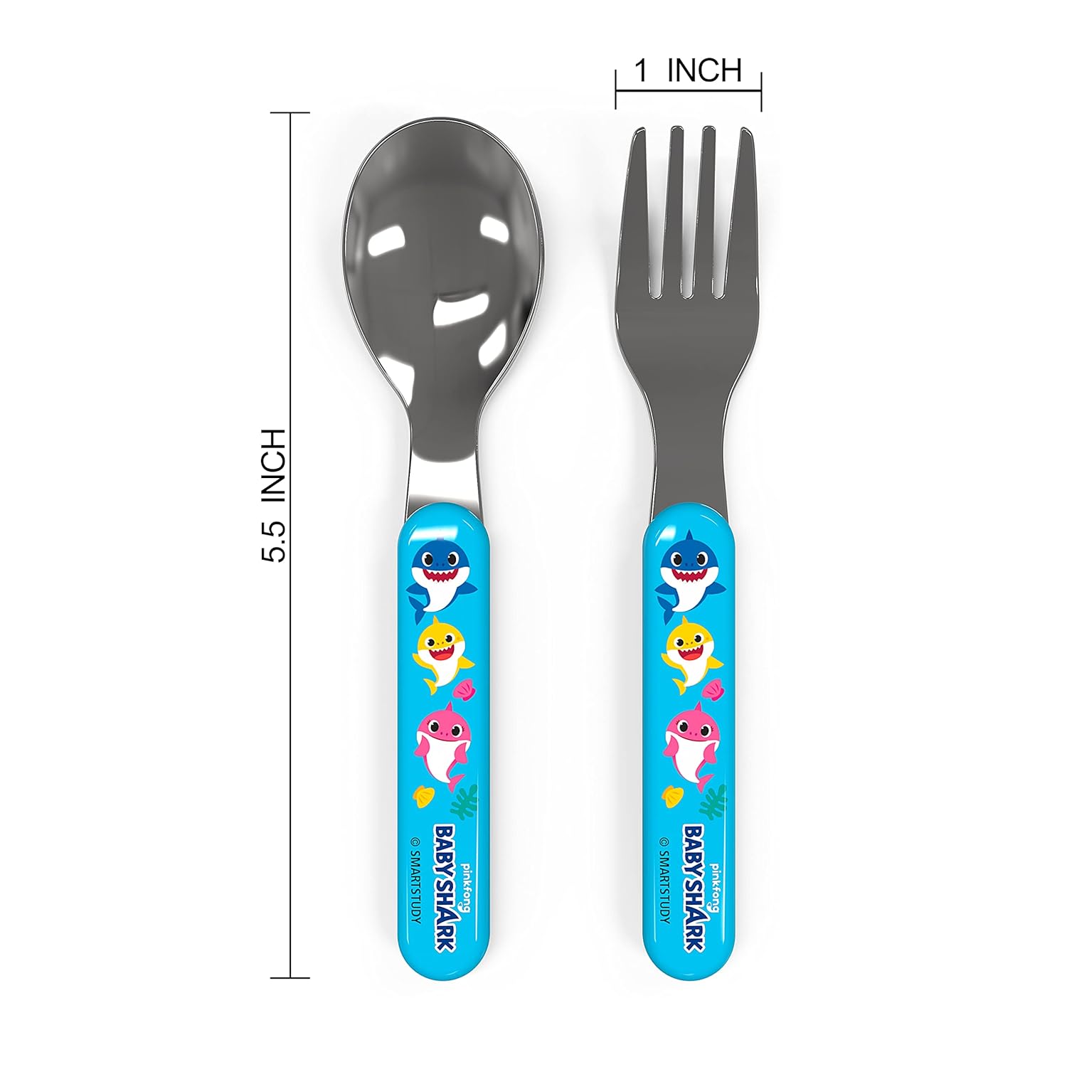 Zak 5-Piece Dinnerware Set Baby Shark