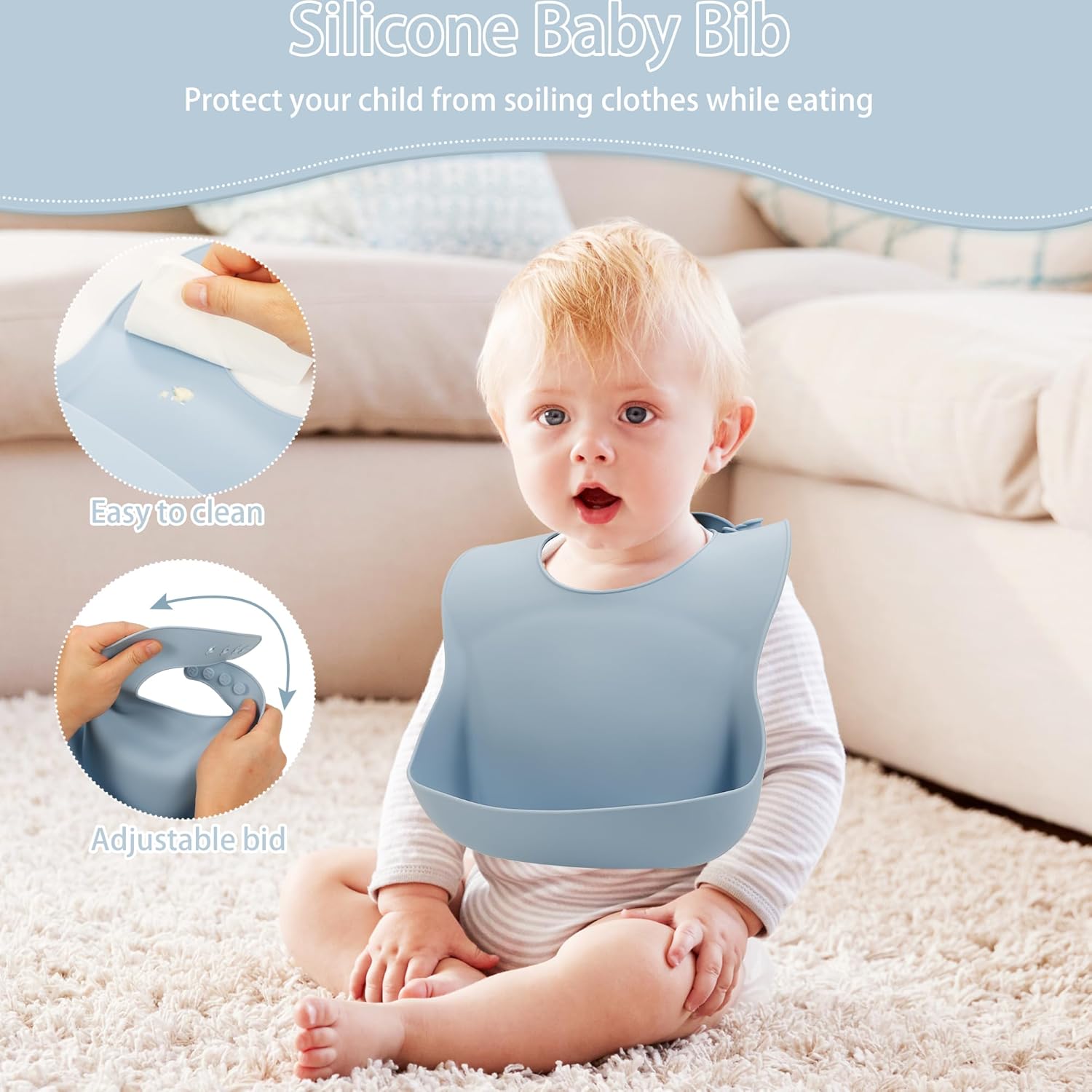 Silicone Baby Feeding Set for 3 Months