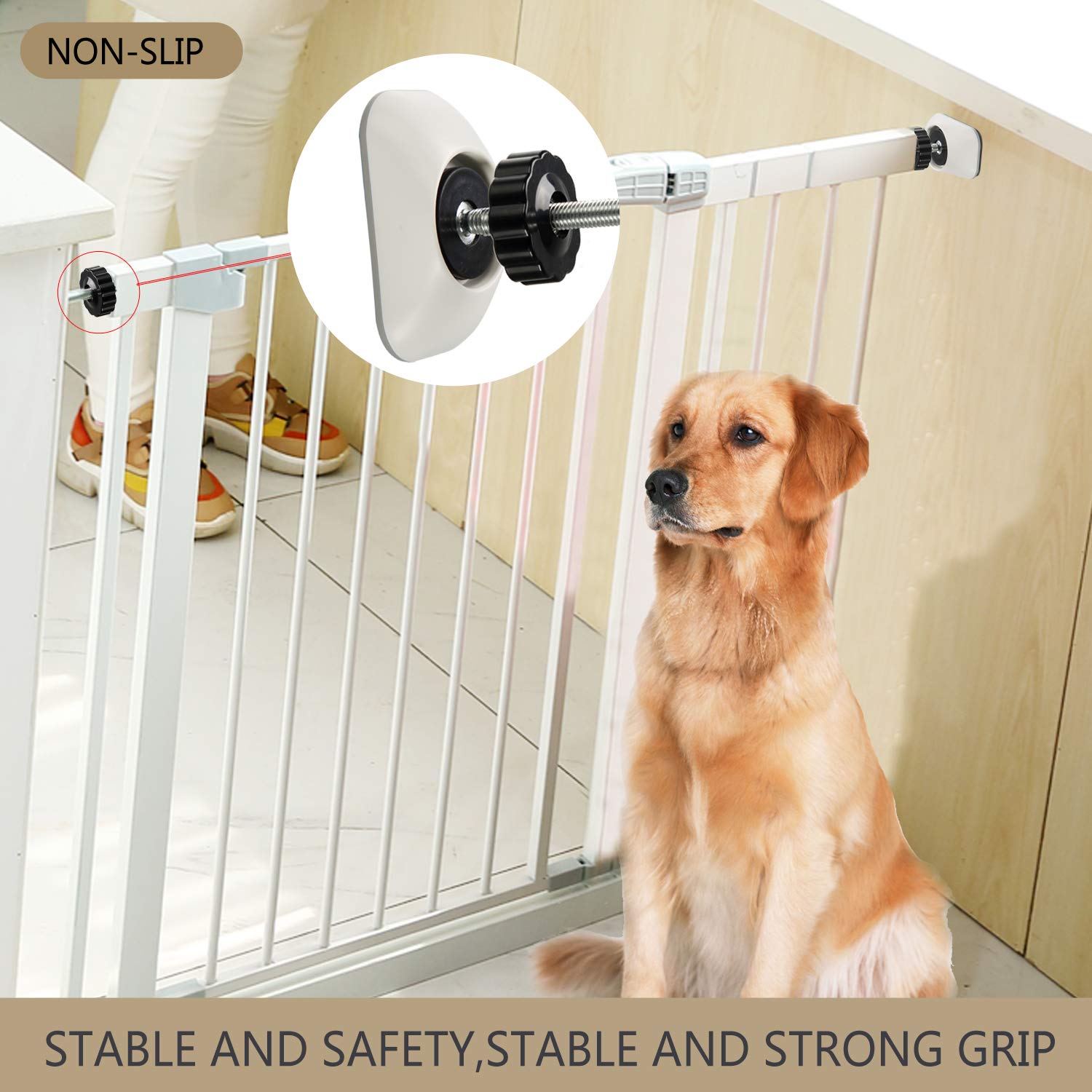 Vmaisi Baby Gates Wall Pads 4 Pack Safety Protector