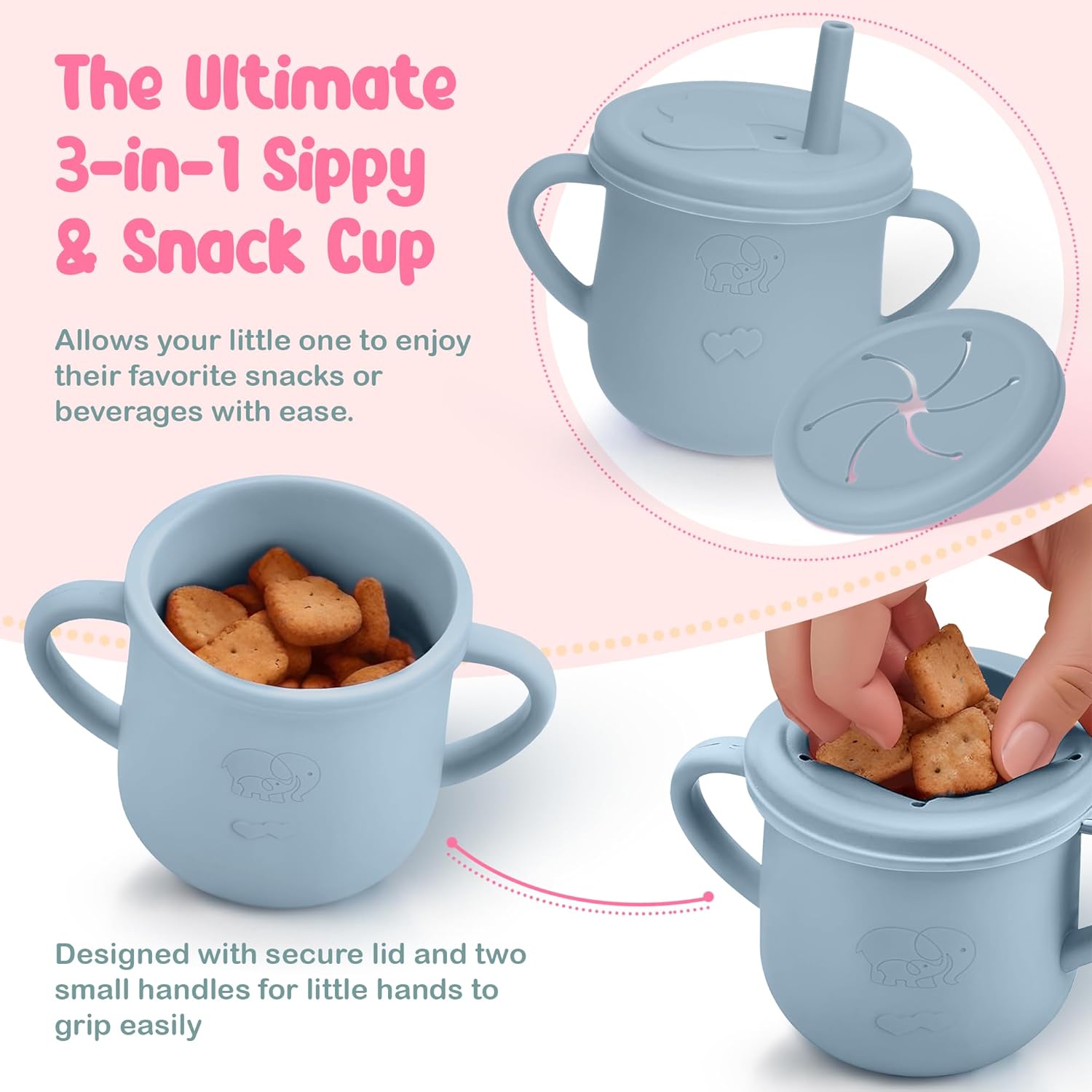 24 Pack Silicone Baby Feeding Set 6 Months
