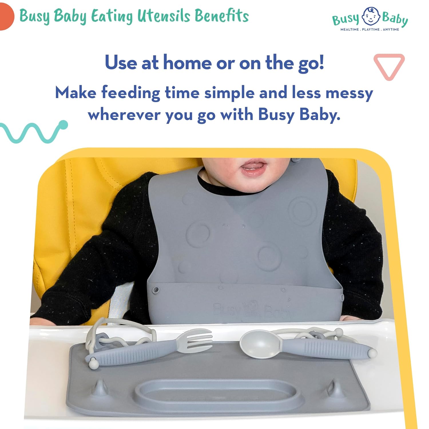 Busy Baby Flatware Set for Babies Toddlers 1