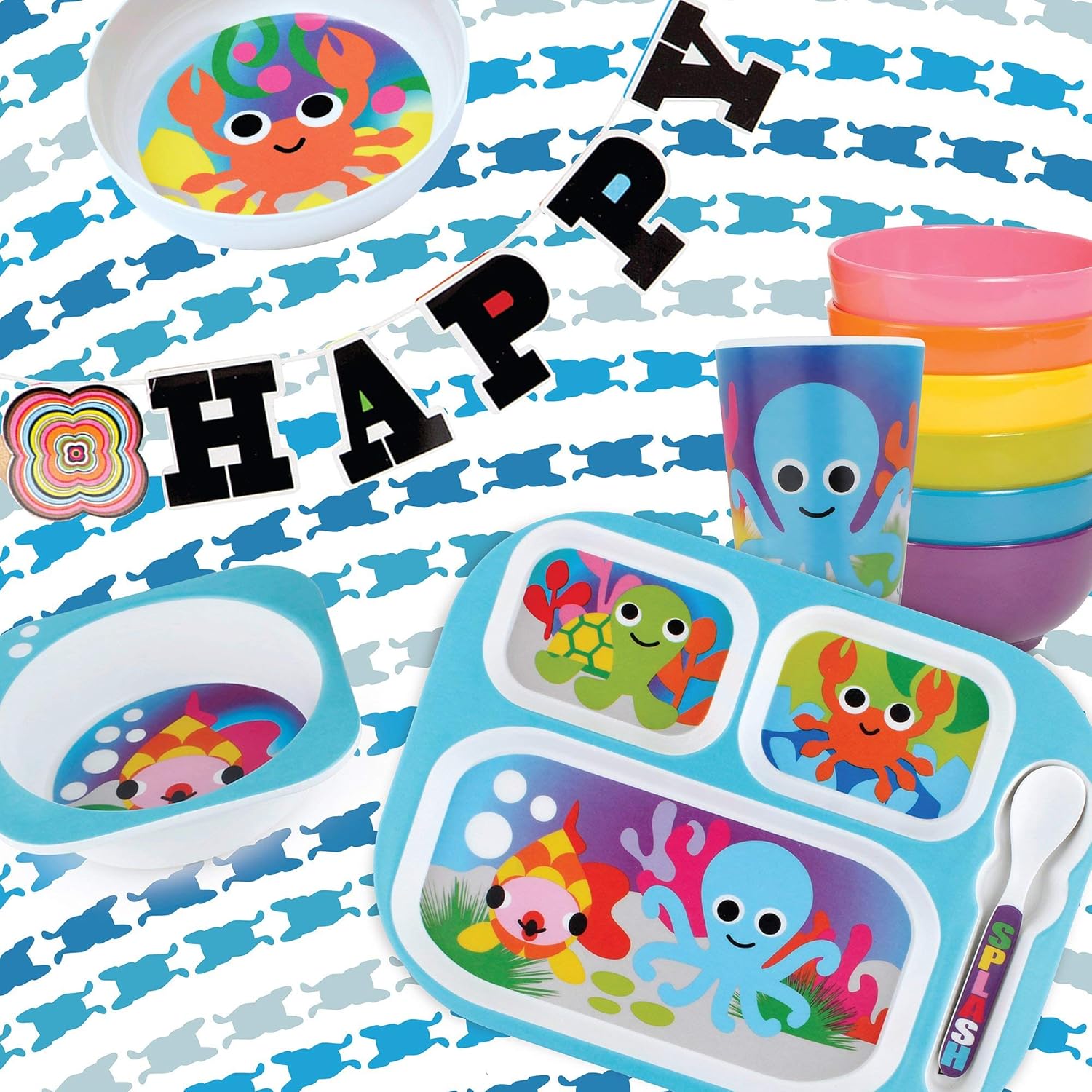 French Bull 4 Pc Toddler Feeding Set BPA Free