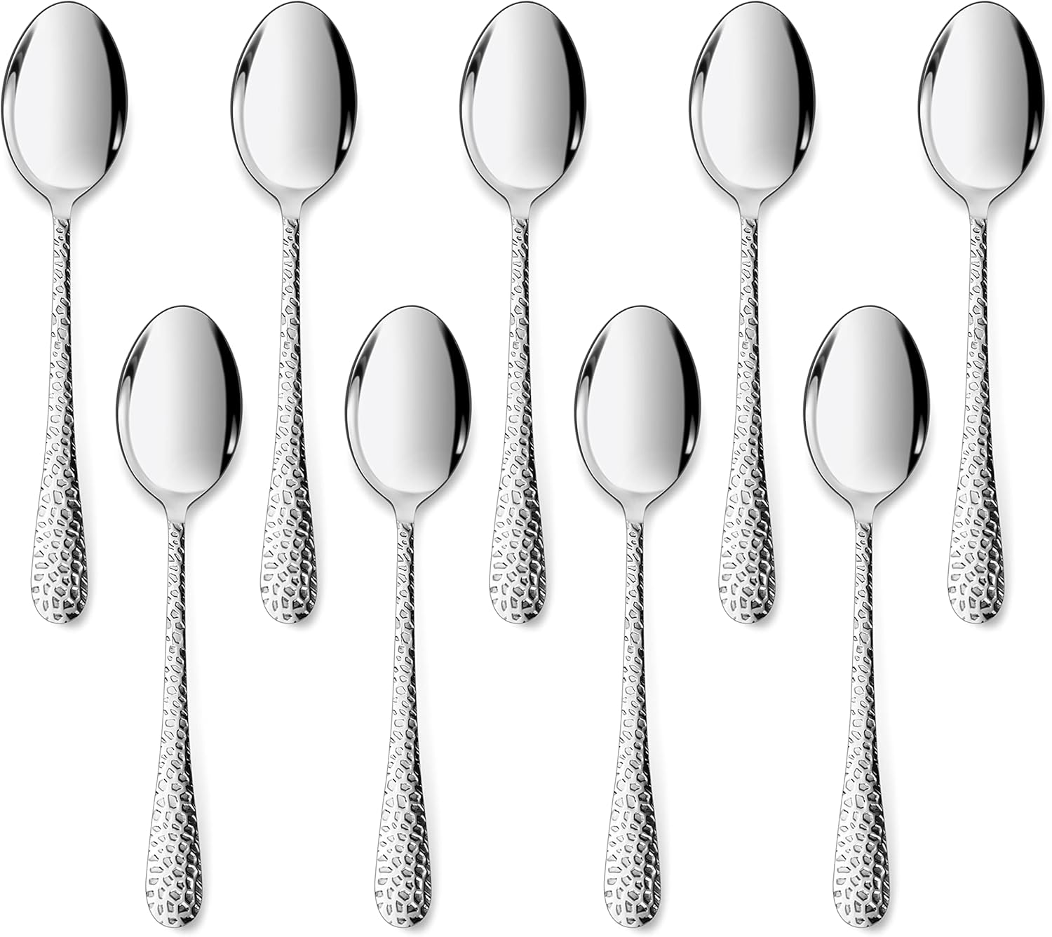 LIANYU 9PCS Kids Stainless Steel Spoon Set