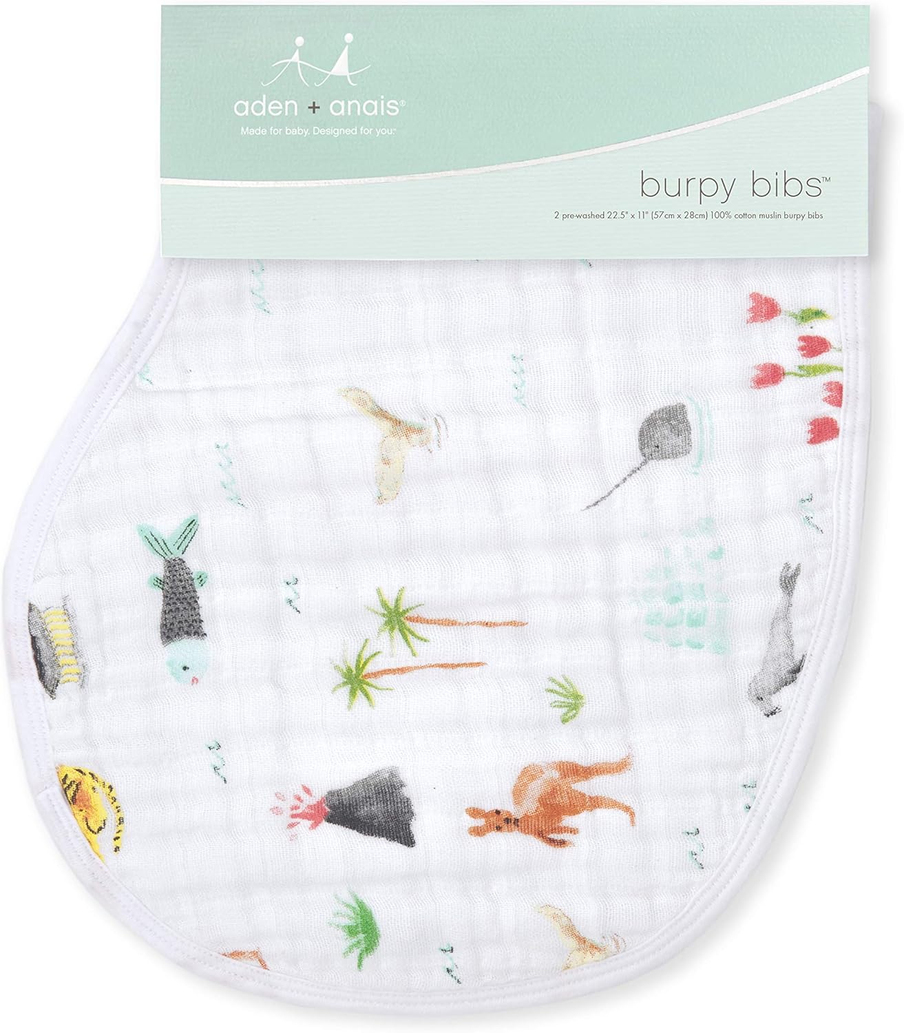 aden anais Burpy Bib Set 4 Layers 2 Pack 1