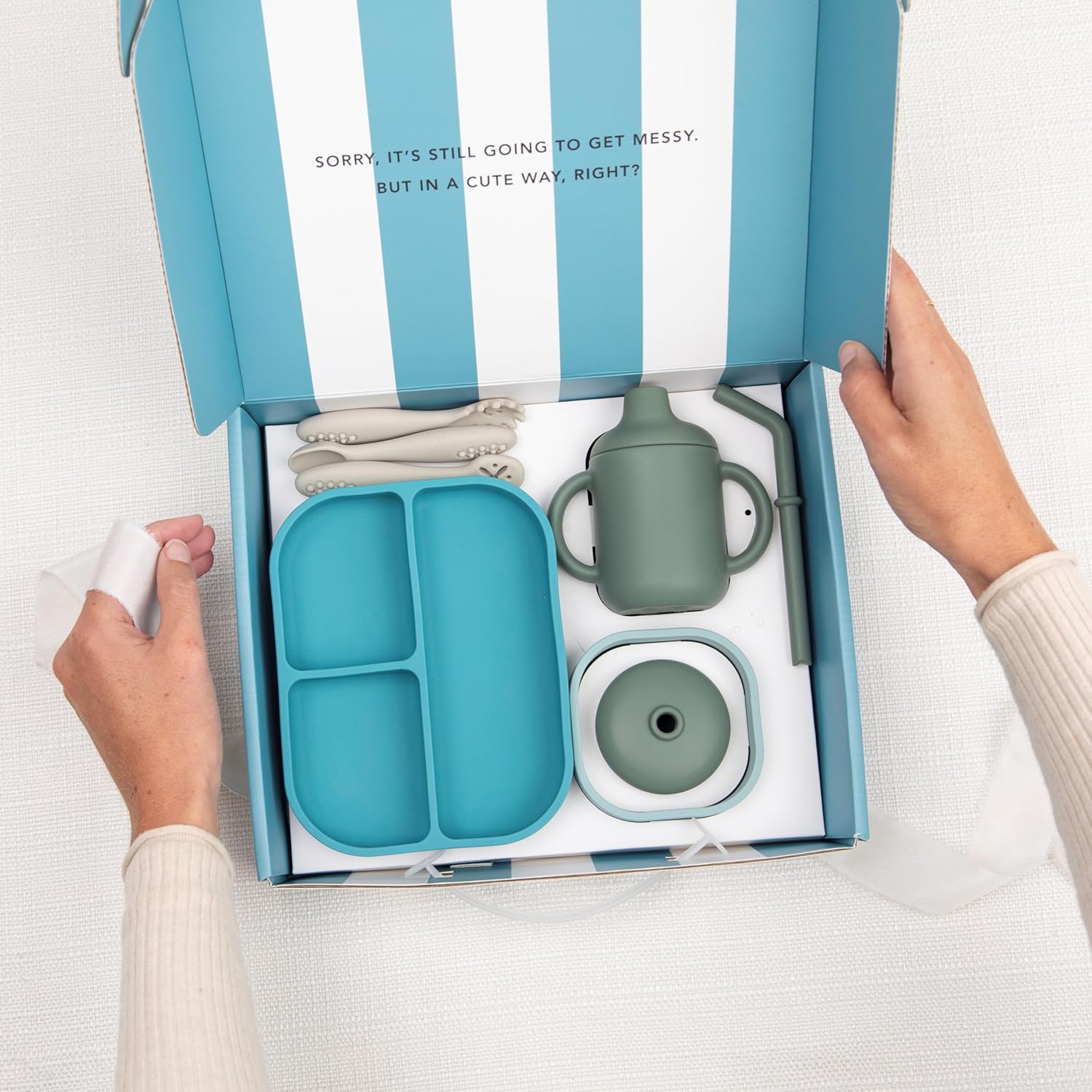 Bella Tunno Little Bites Bundle - Safe Durable Baby Feeding Set