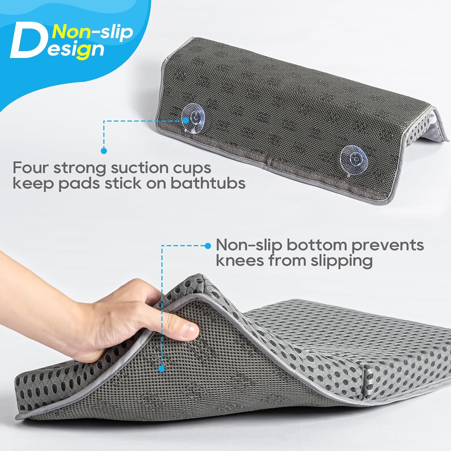 OS OMYSTYLE Baby Bath Kneeler Pad Set