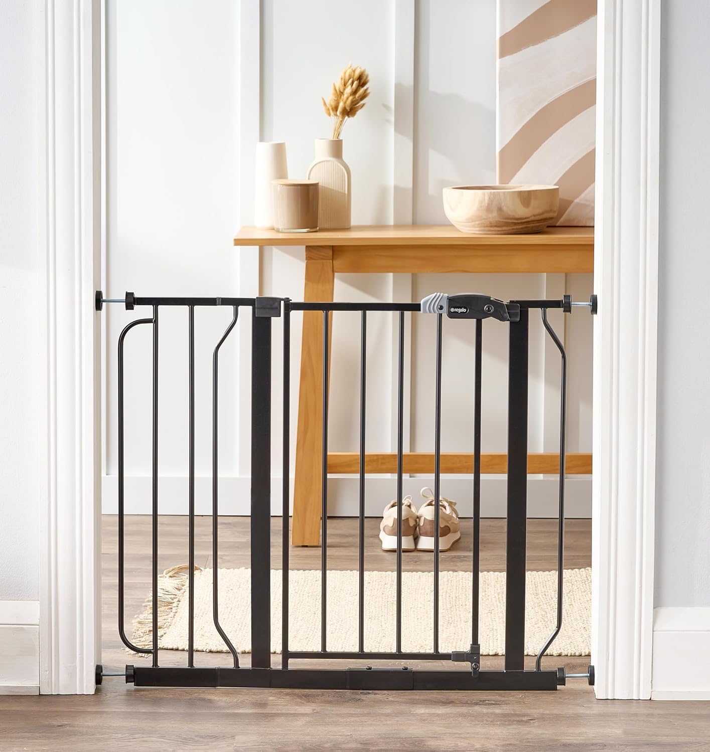 Regalo Easy Step 385 Inch Wide Walk Thru Baby Gate 1